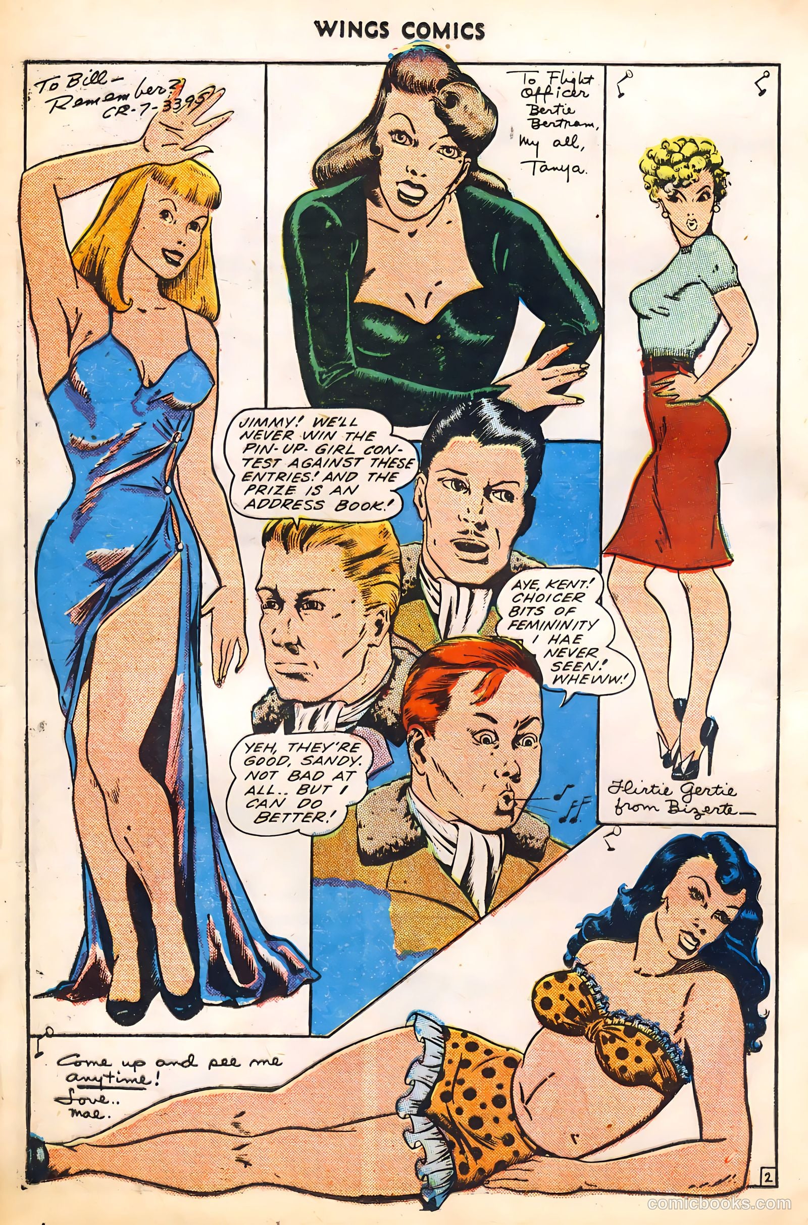 Wings Comics #45 — page 28 of 52