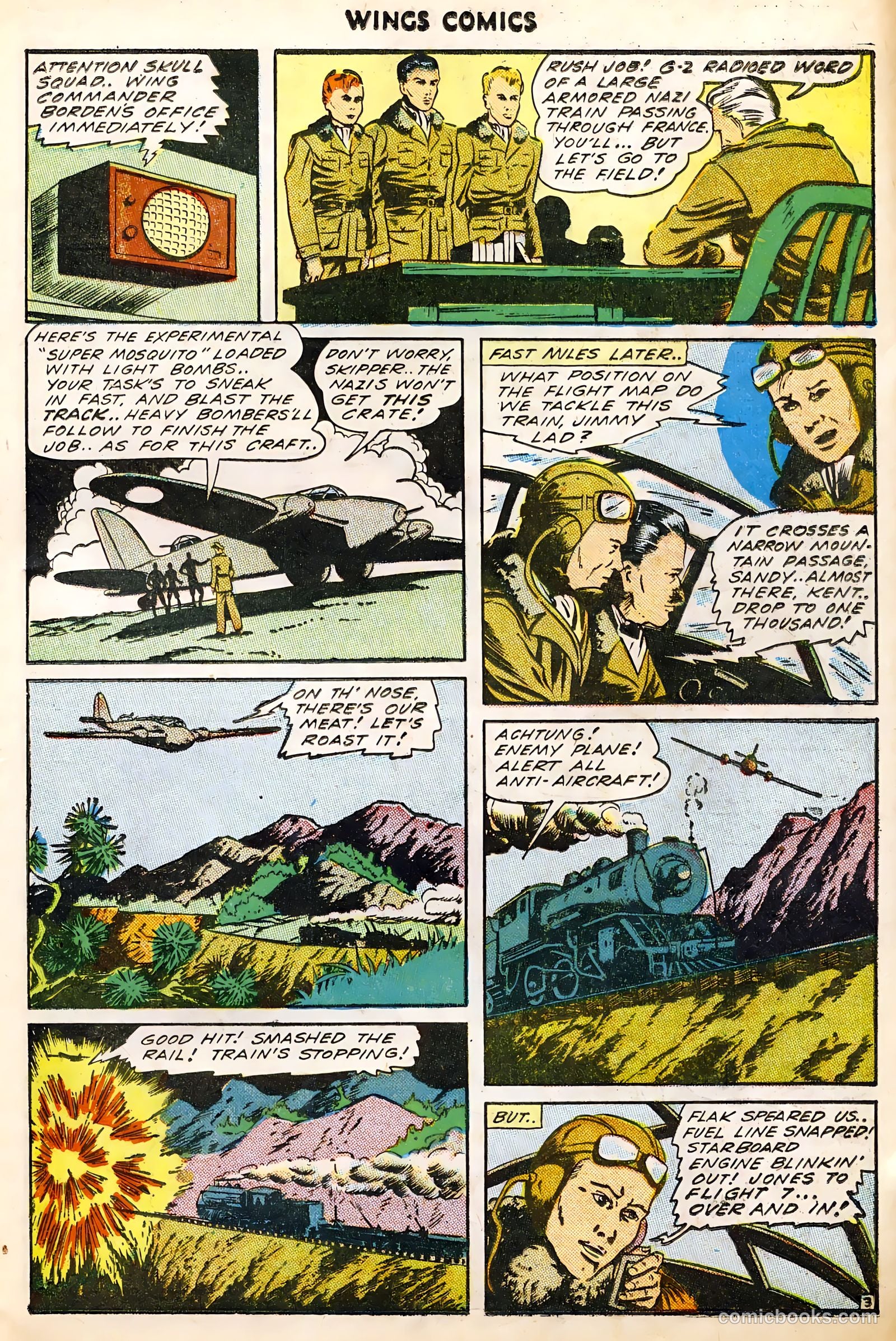 Wings Comics #45 — page 29 of 52