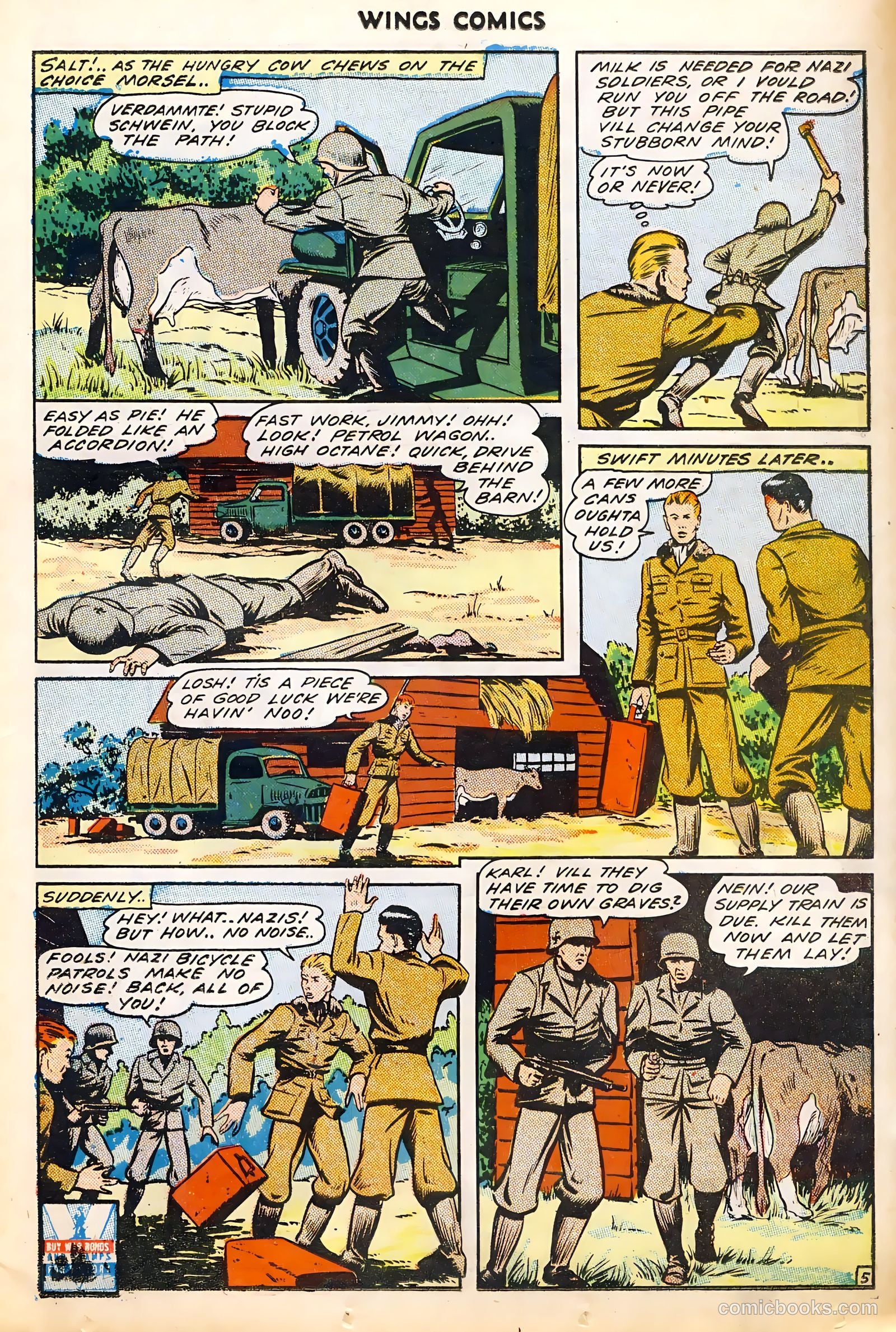 Wings Comics #45 — page 31 of 52