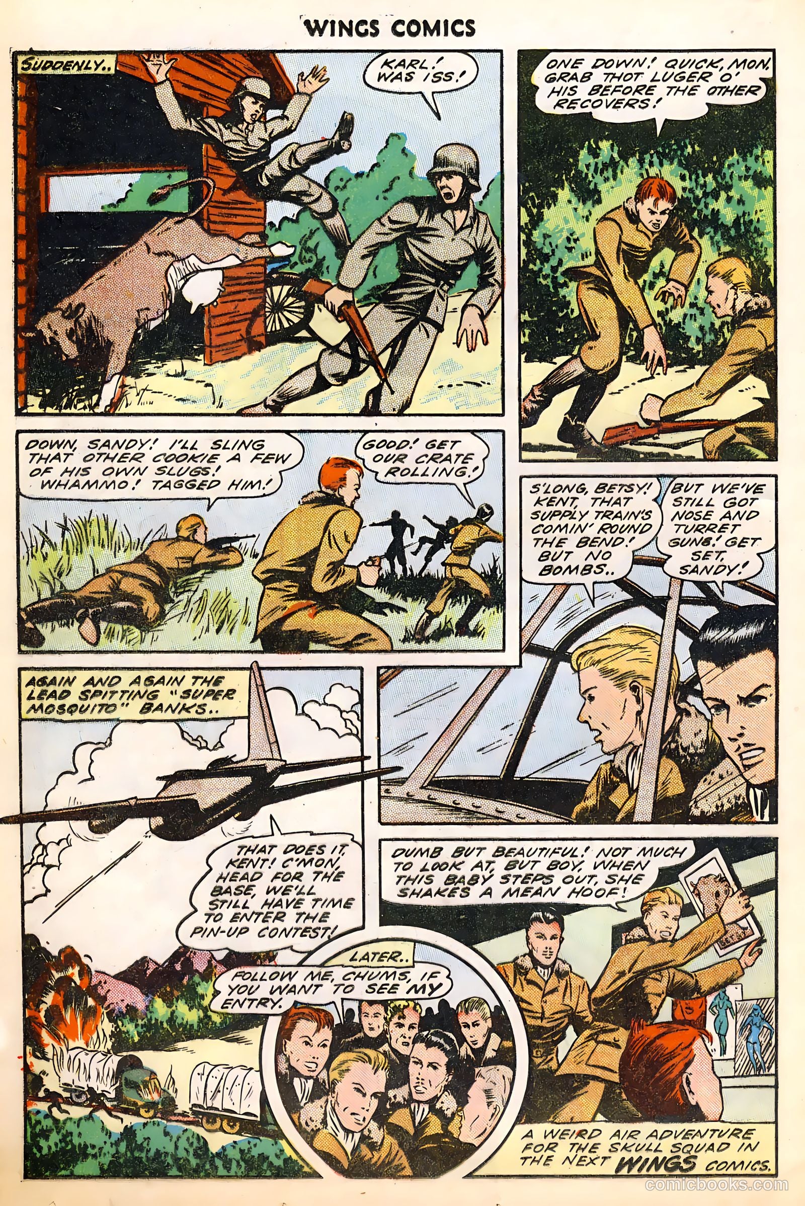 Wings Comics #45 — page 32 of 52