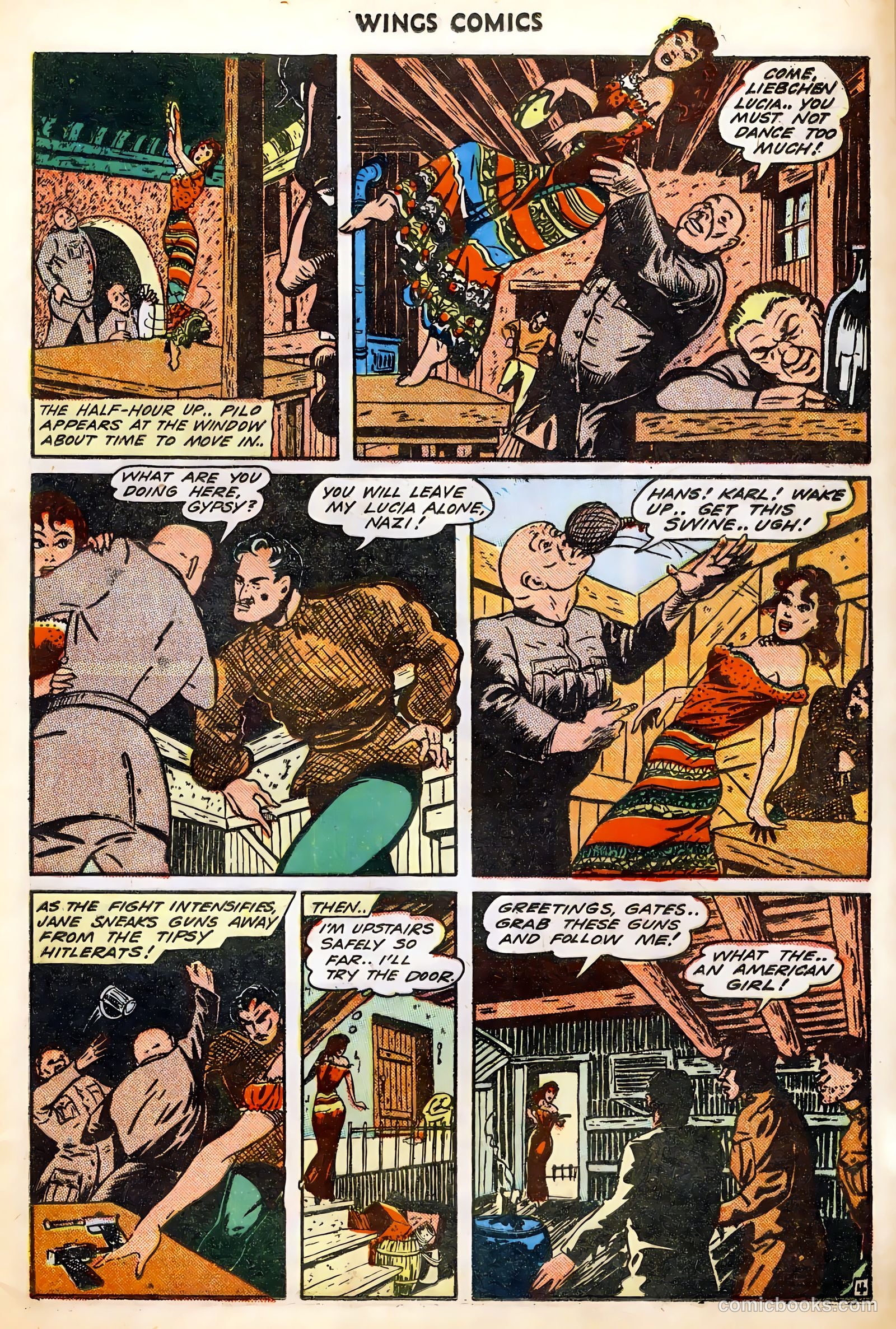 Wings Comics #45 — page 37 of 52