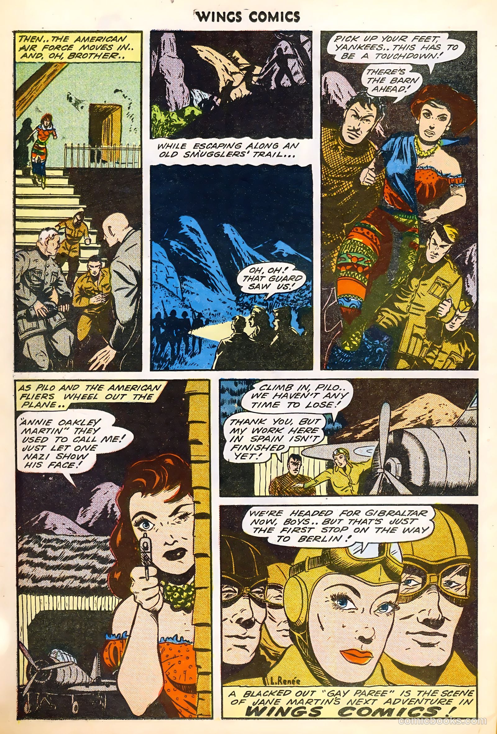 Wings Comics #45 — page 38 of 52