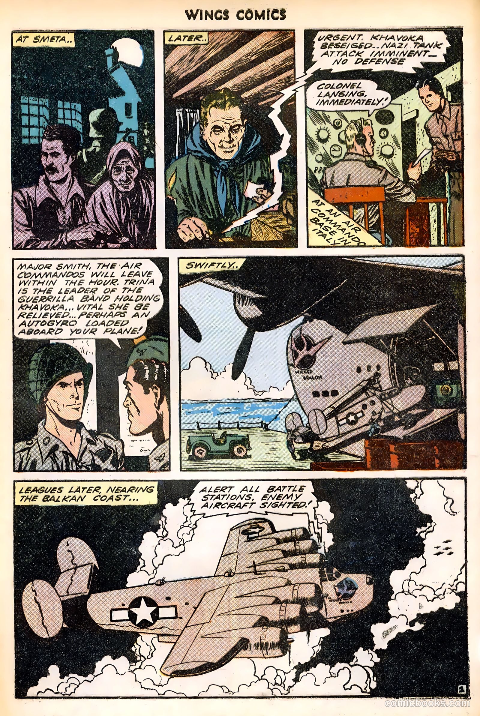 Wings Comics #45 — page 45 of 52