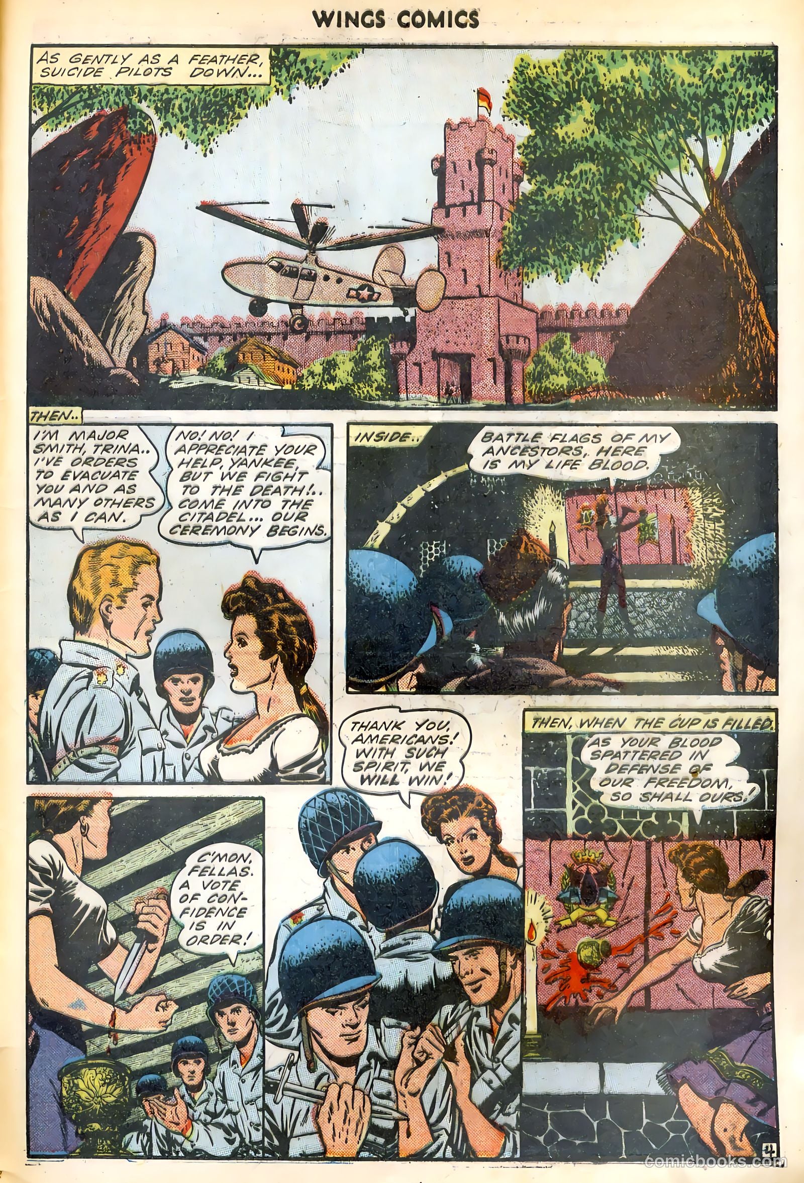 Wings Comics #45 — page 47 of 52