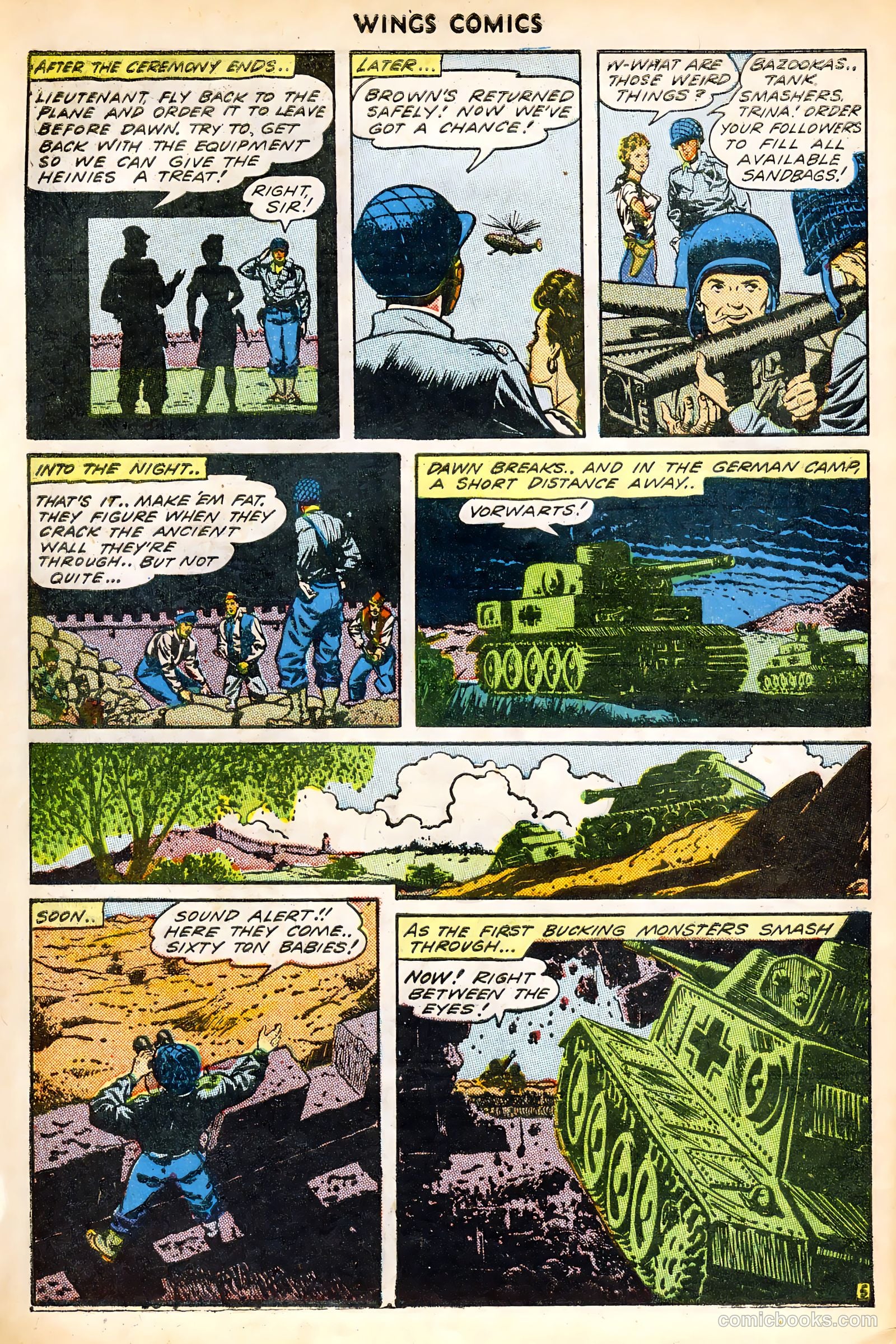Wings Comics #45 — page 48 of 52