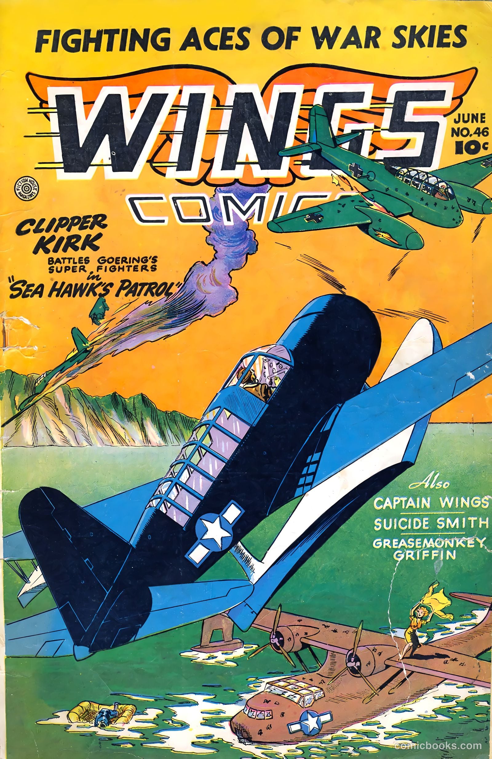 Wings Comics #46 — page 1 of 52