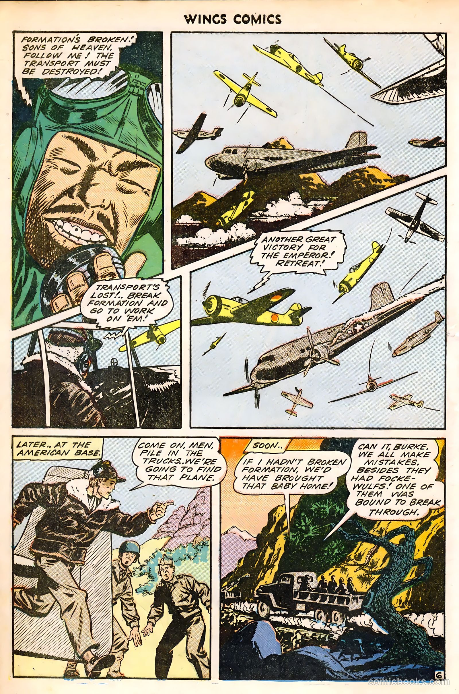 Wings Comics #46 — page 8 of 52