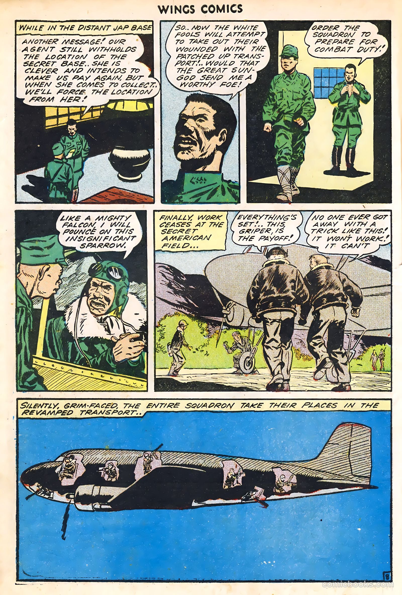 Wings Comics #46 — page 10 of 52