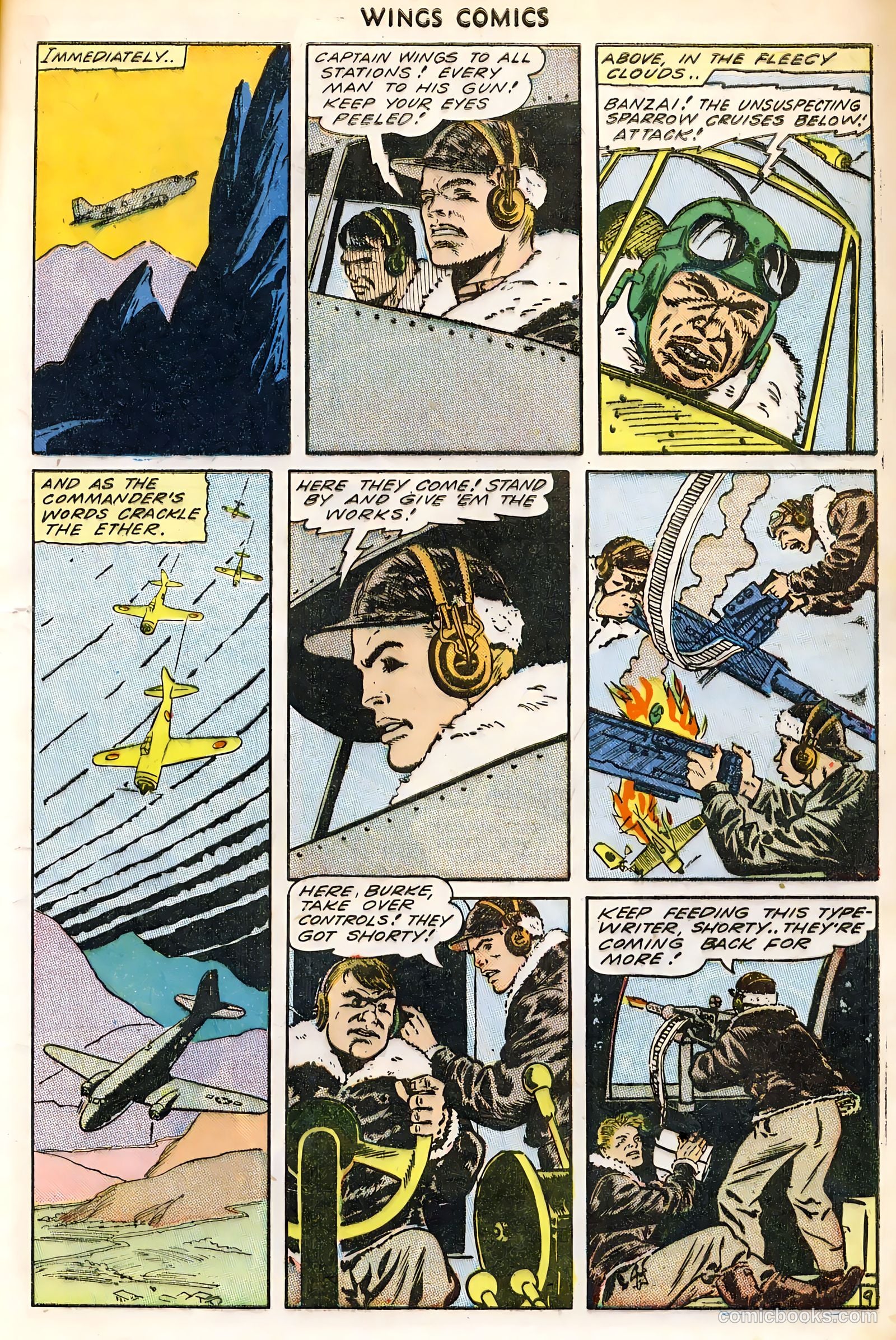 Wings Comics #46 — page 11 of 52