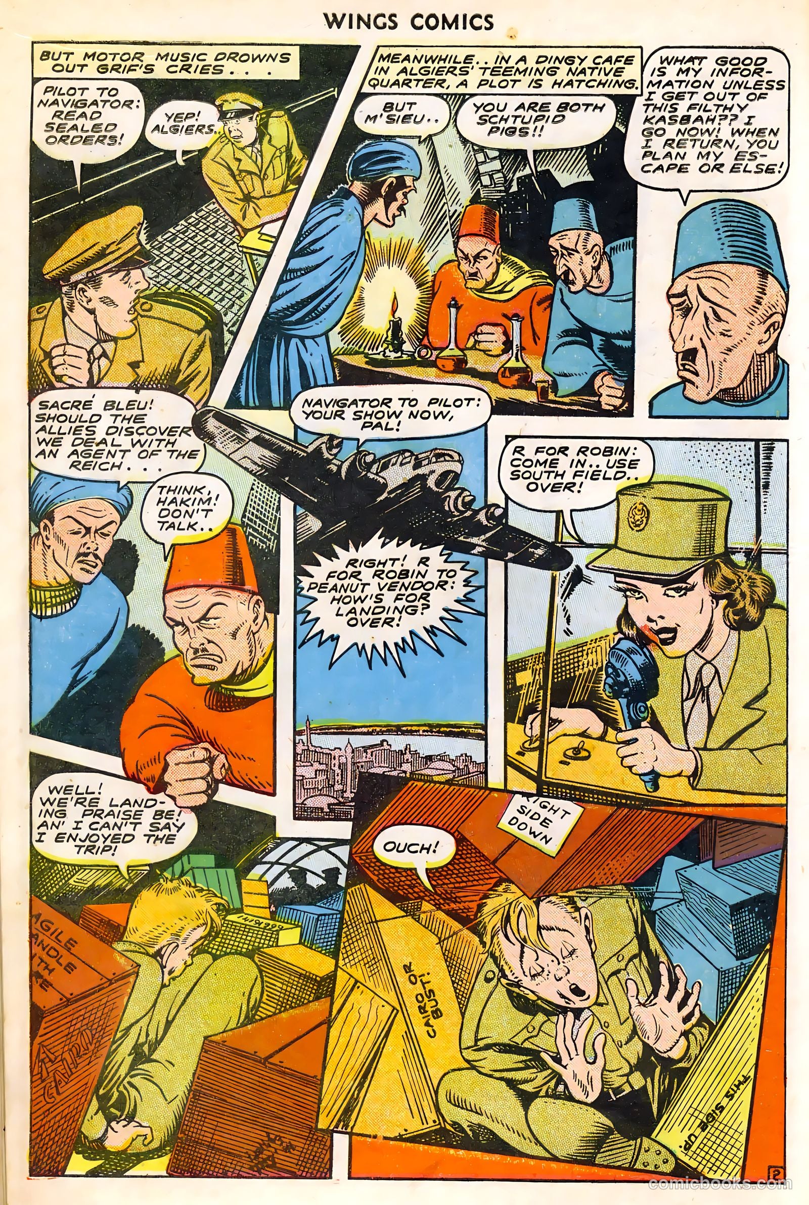 Wings Comics #46 — page 14 of 52