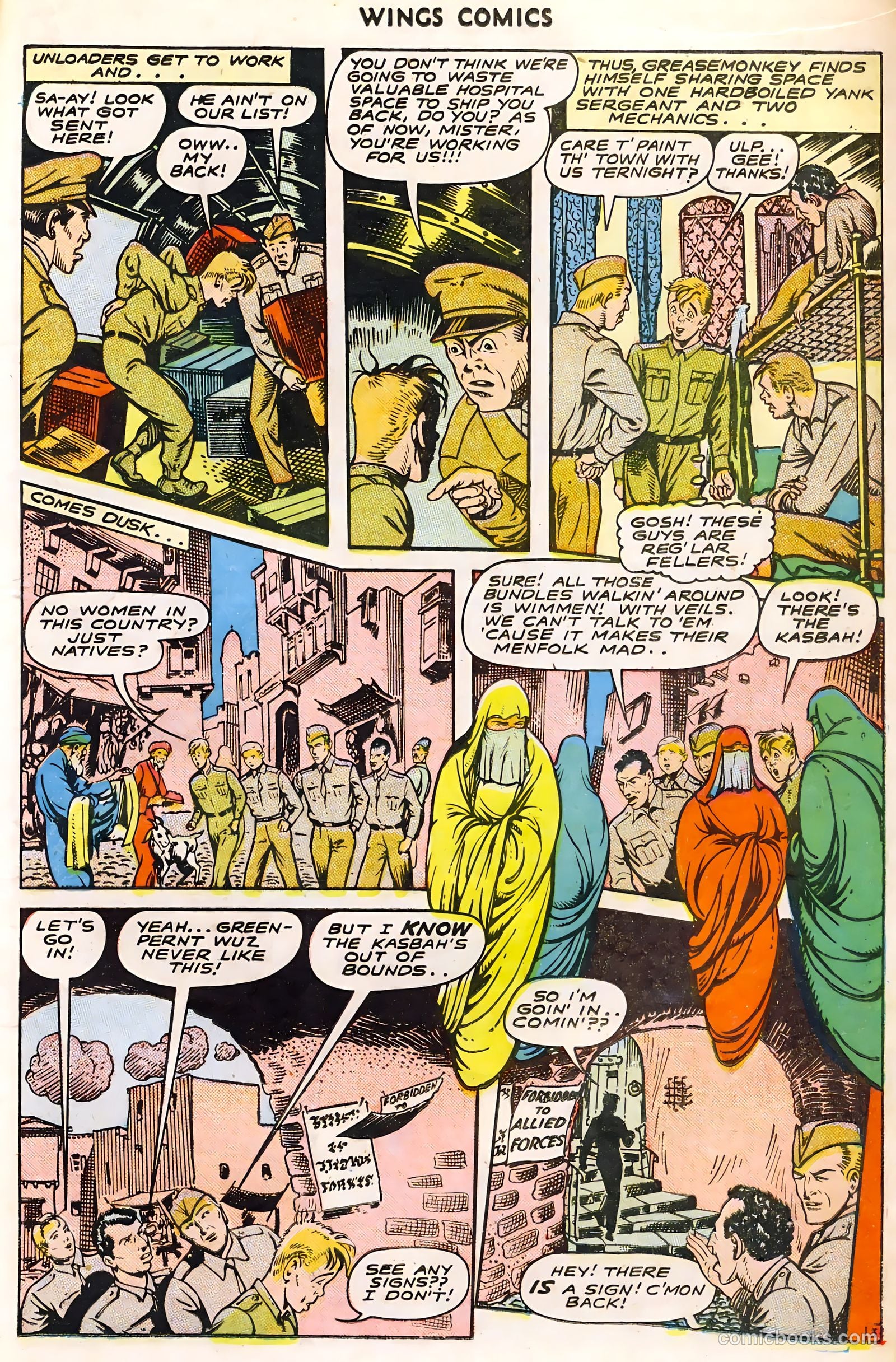 Wings Comics #46 — page 15 of 52
