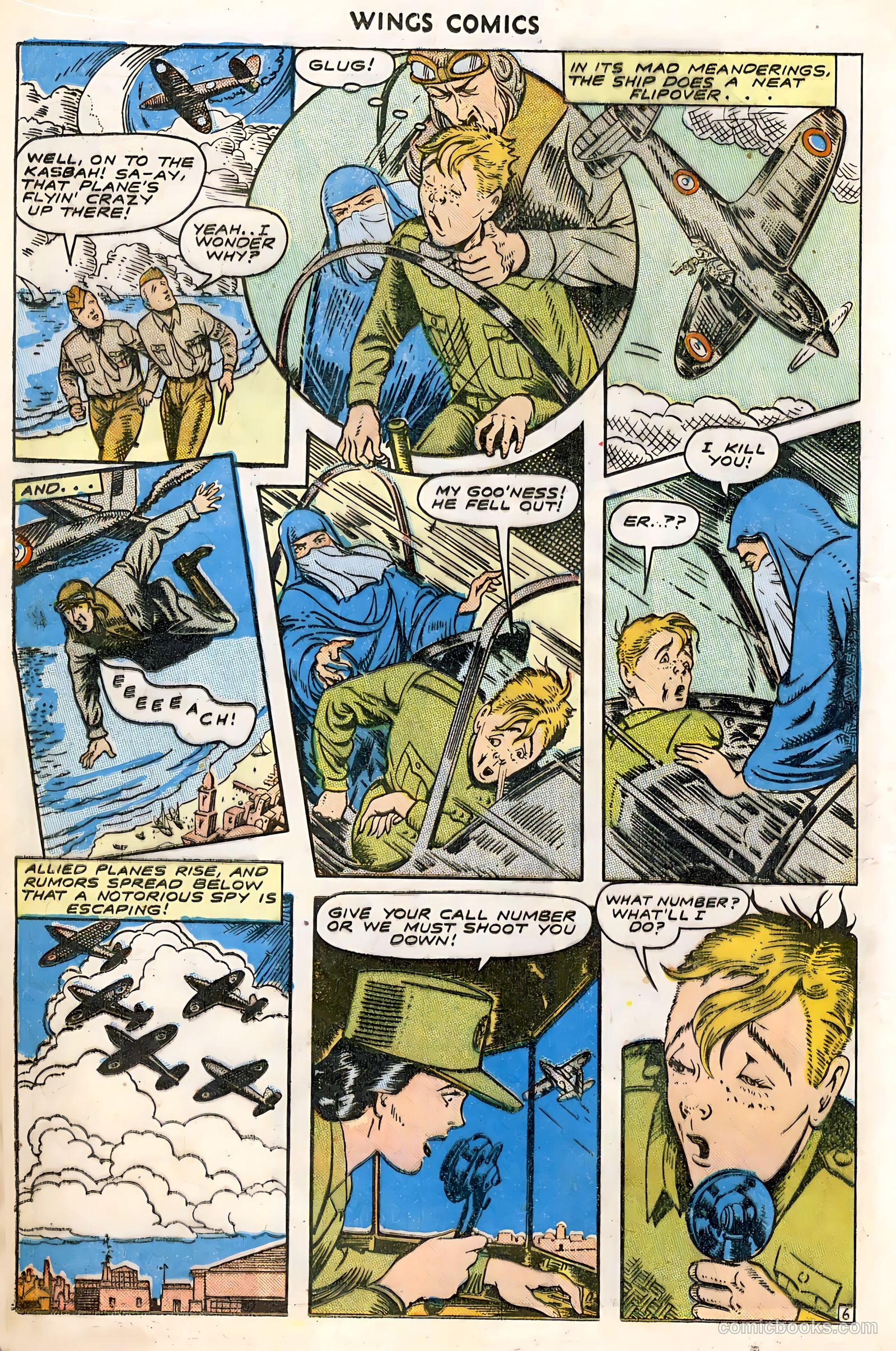 Wings Comics #46 — page 18 of 52