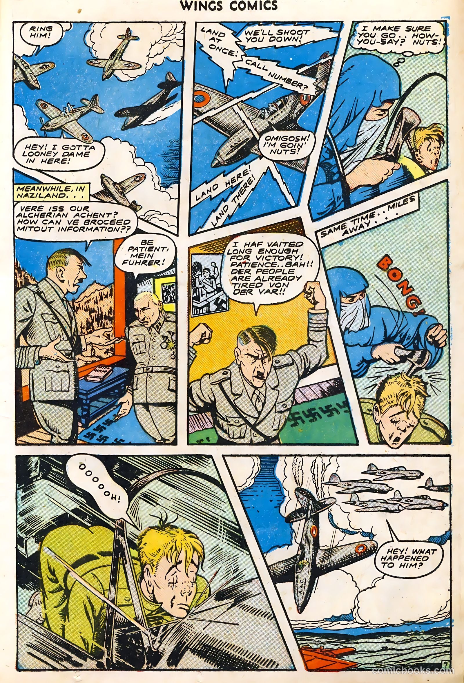 Wings Comics #46 — page 19 of 52