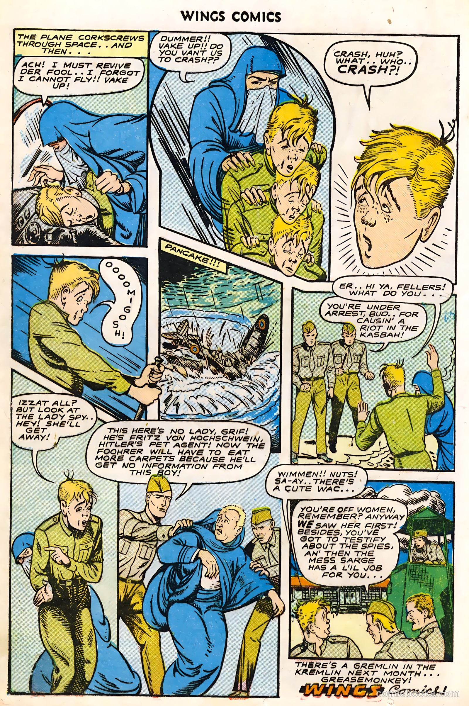 Wings Comics #46 — page 20 of 52