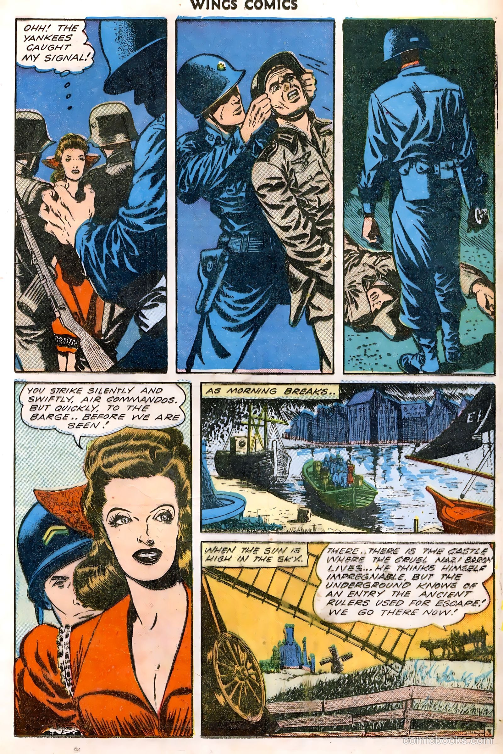 Wings Comics #46 — page 23 of 52