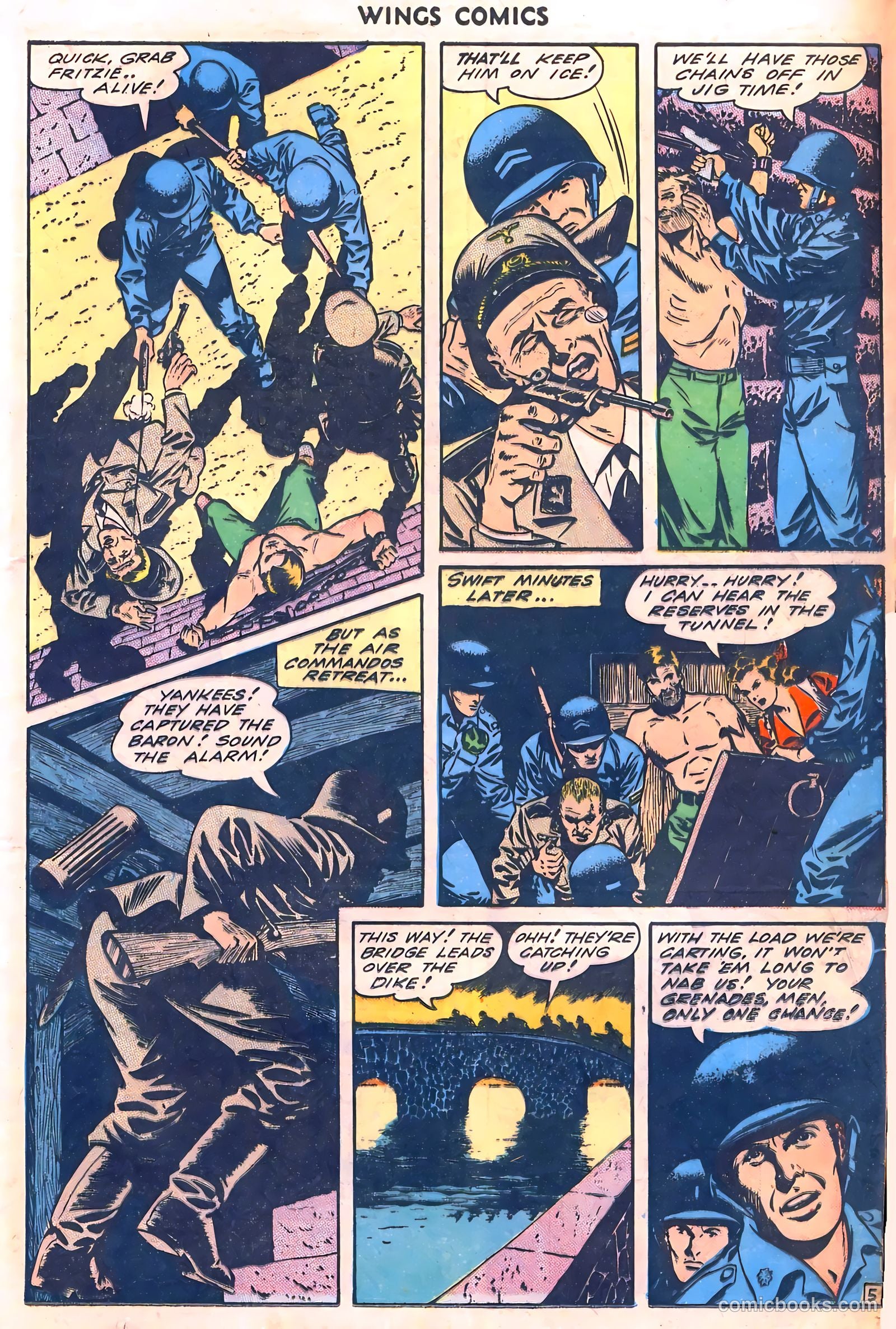 Wings Comics #46 — page 25 of 52