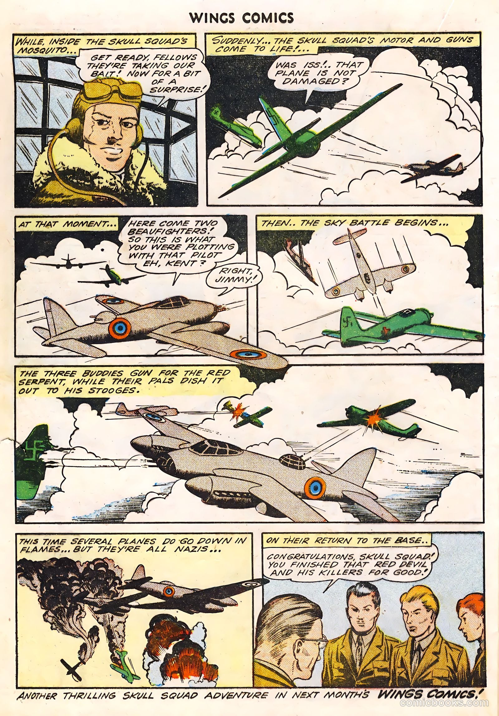Wings Comics #46 — page 32 of 52