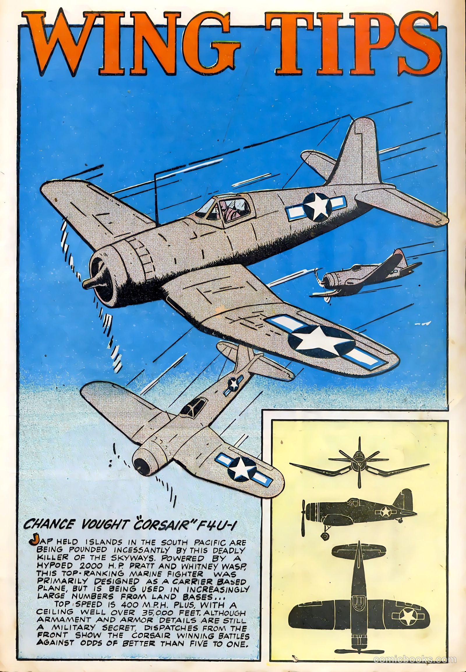 Wings Comics #46 — page 33 of 52