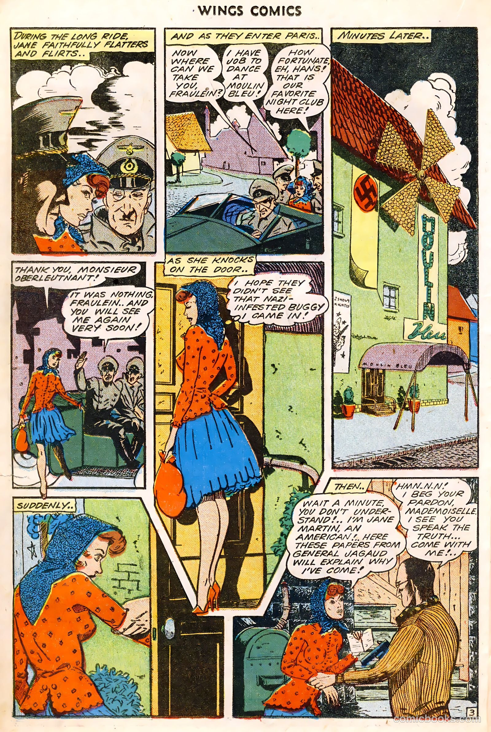 Wings Comics #46 — page 36 of 52