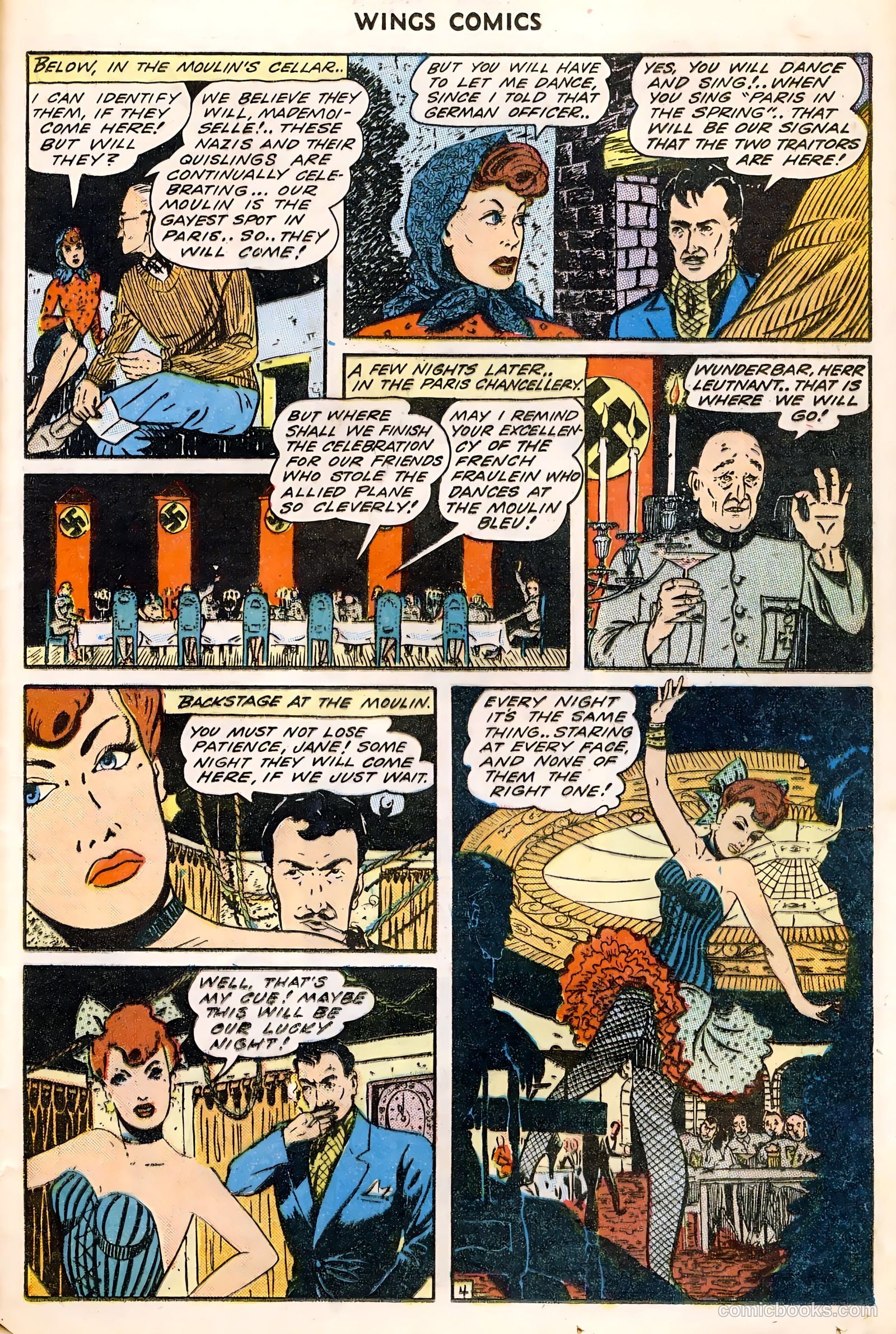 Wings Comics #46 — page 37 of 52