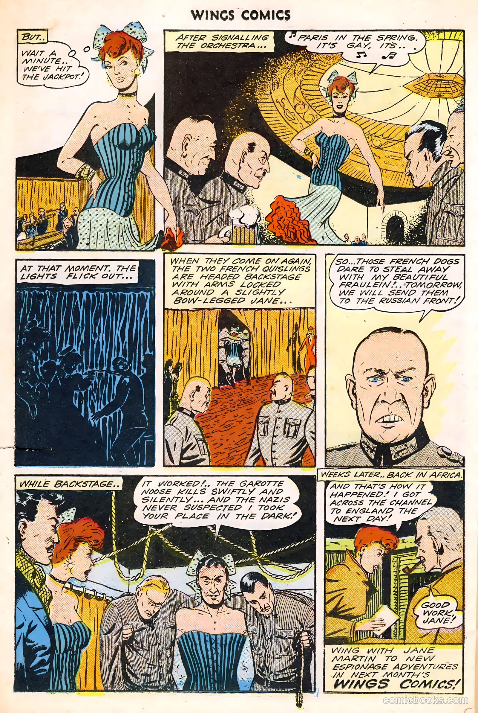 Wings Comics #46 — page 38 of 52