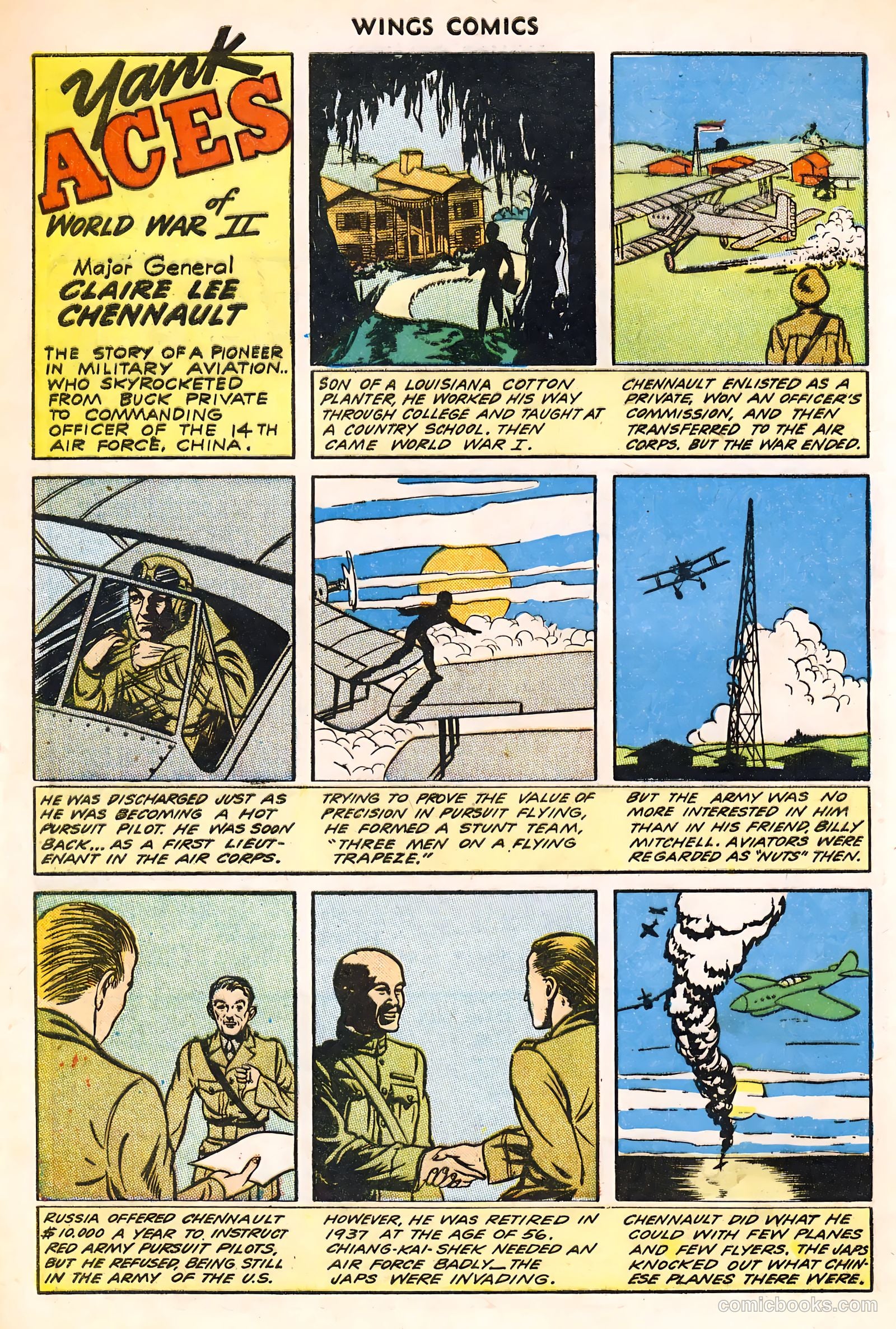Wings Comics #46 — page 40 of 52
