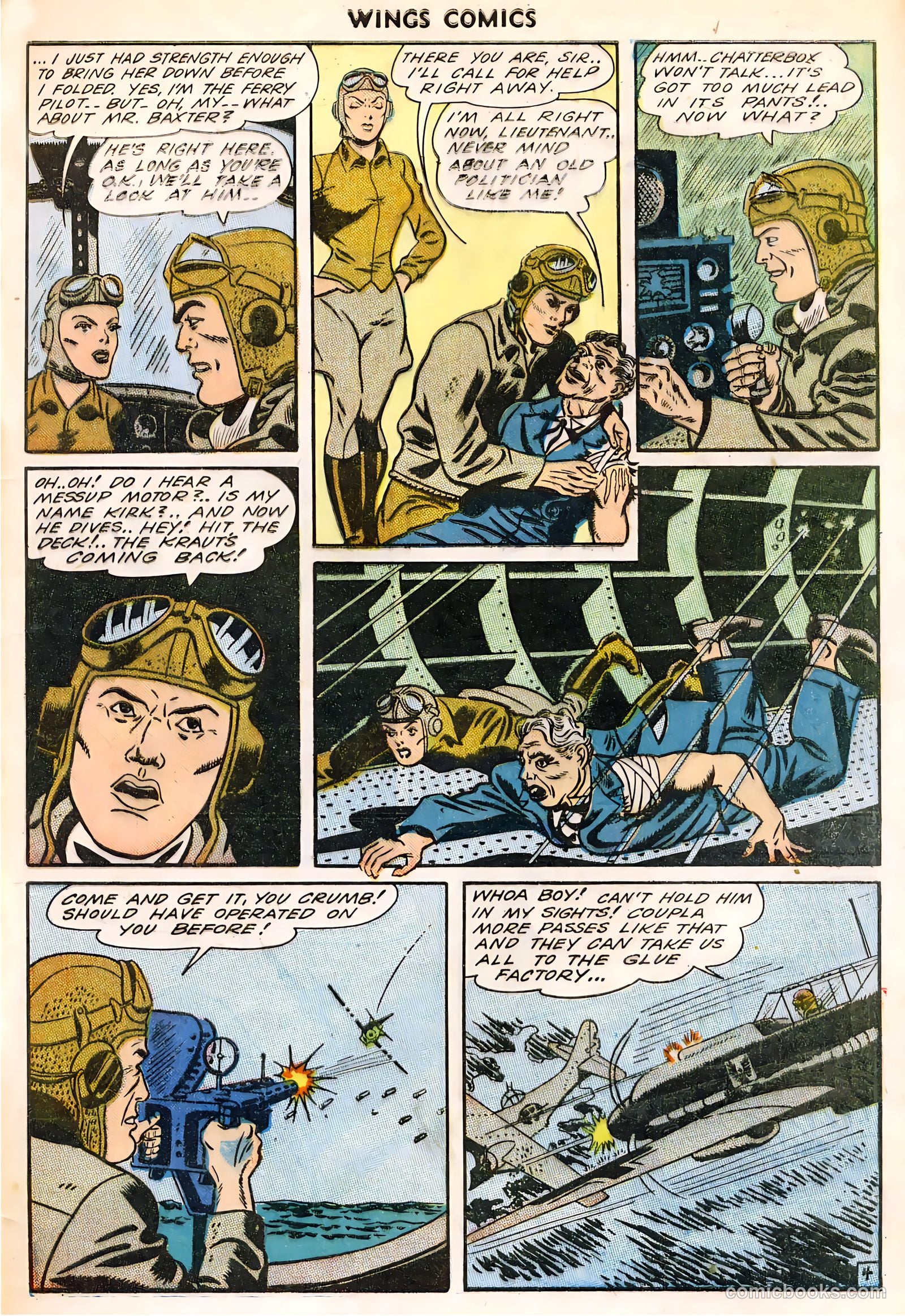 Wings Comics #46 — page 47 of 52