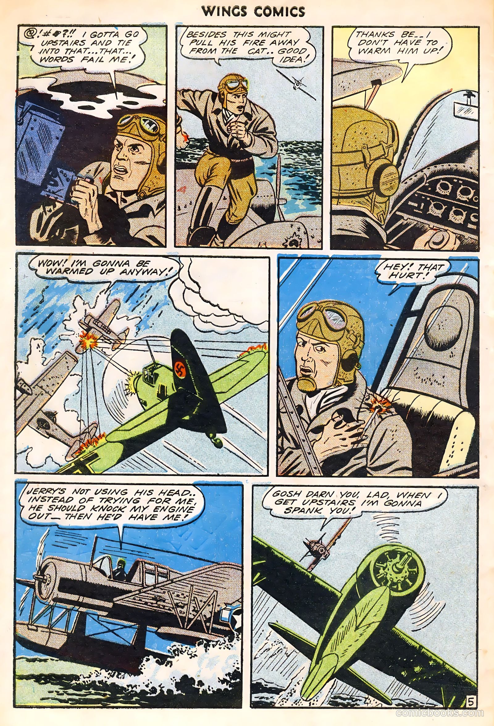 Wings Comics #46 — page 48 of 52