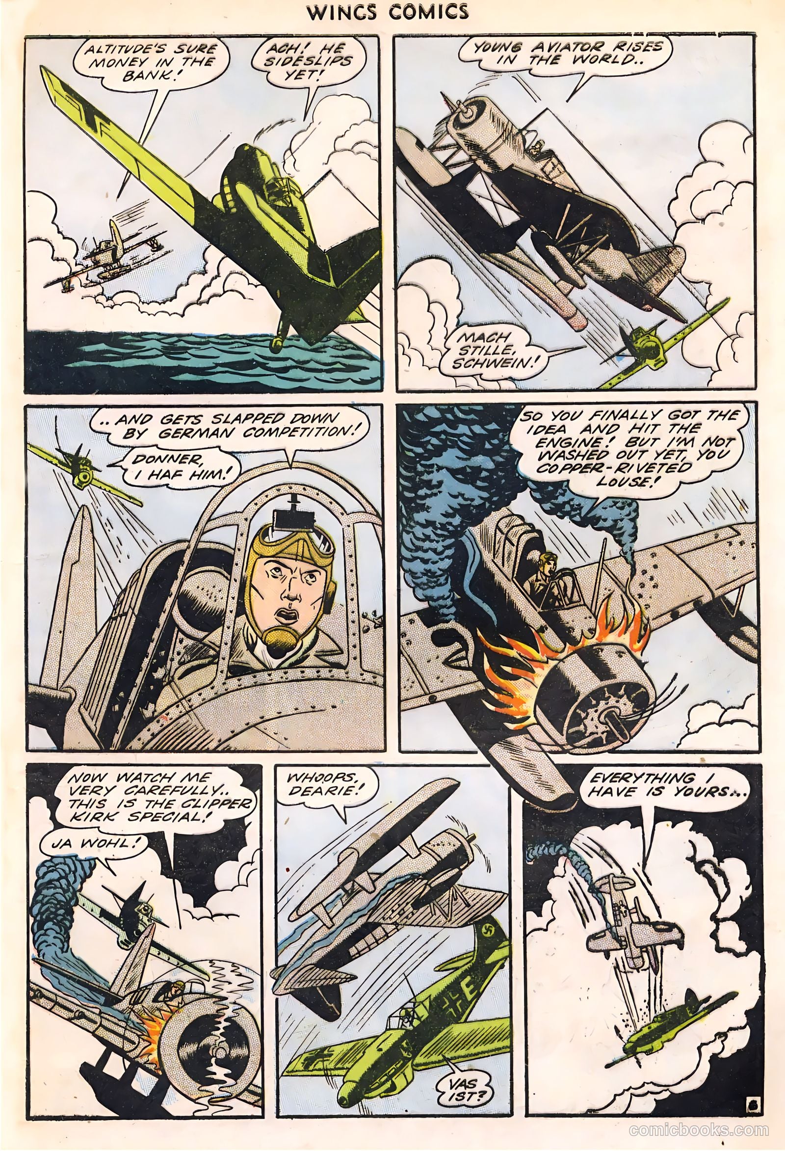 Wings Comics #46 — page 49 of 52