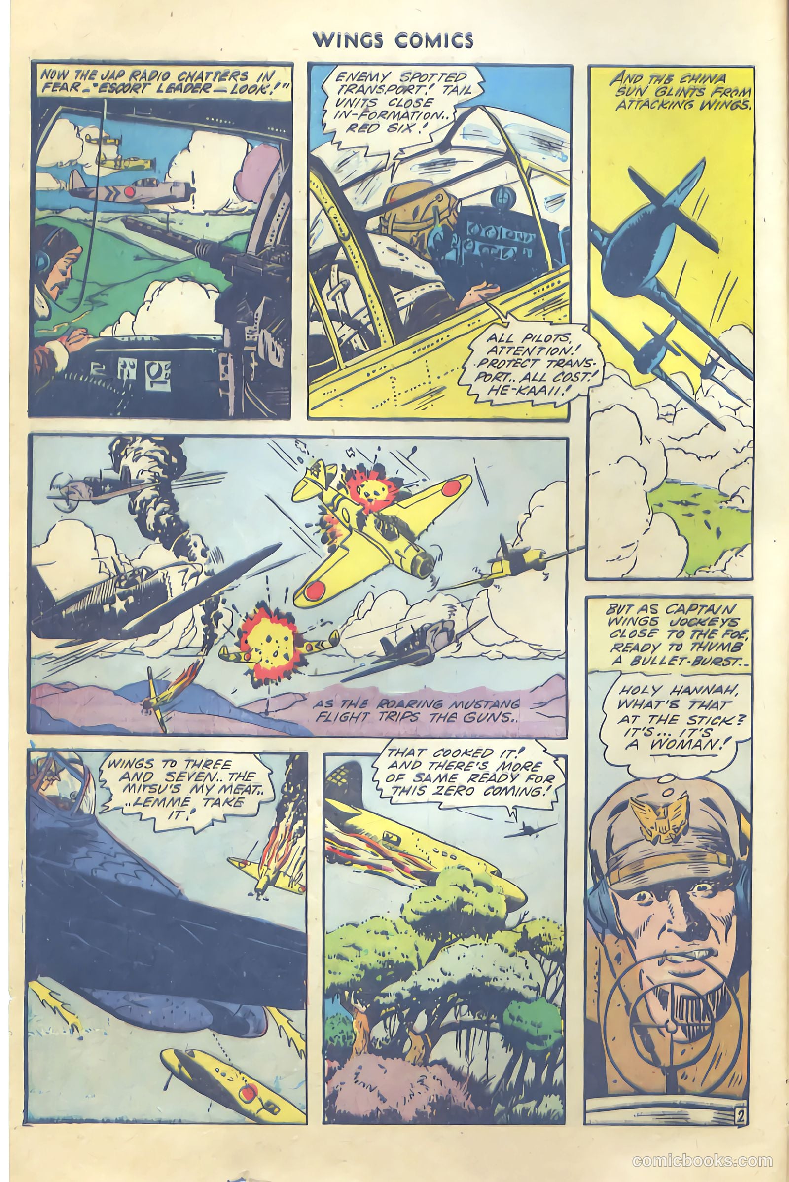 Wings Comics #47 — page 4 of 52