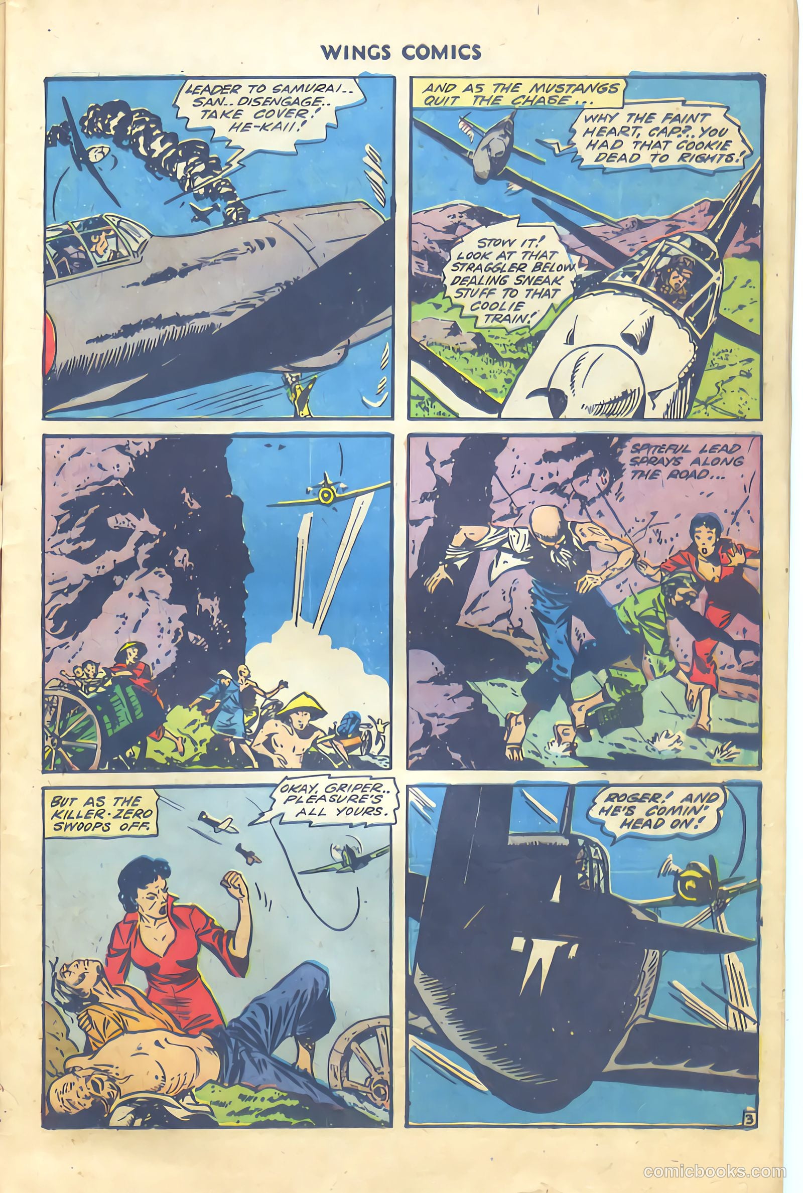 Wings Comics #47 — page 5 of 52