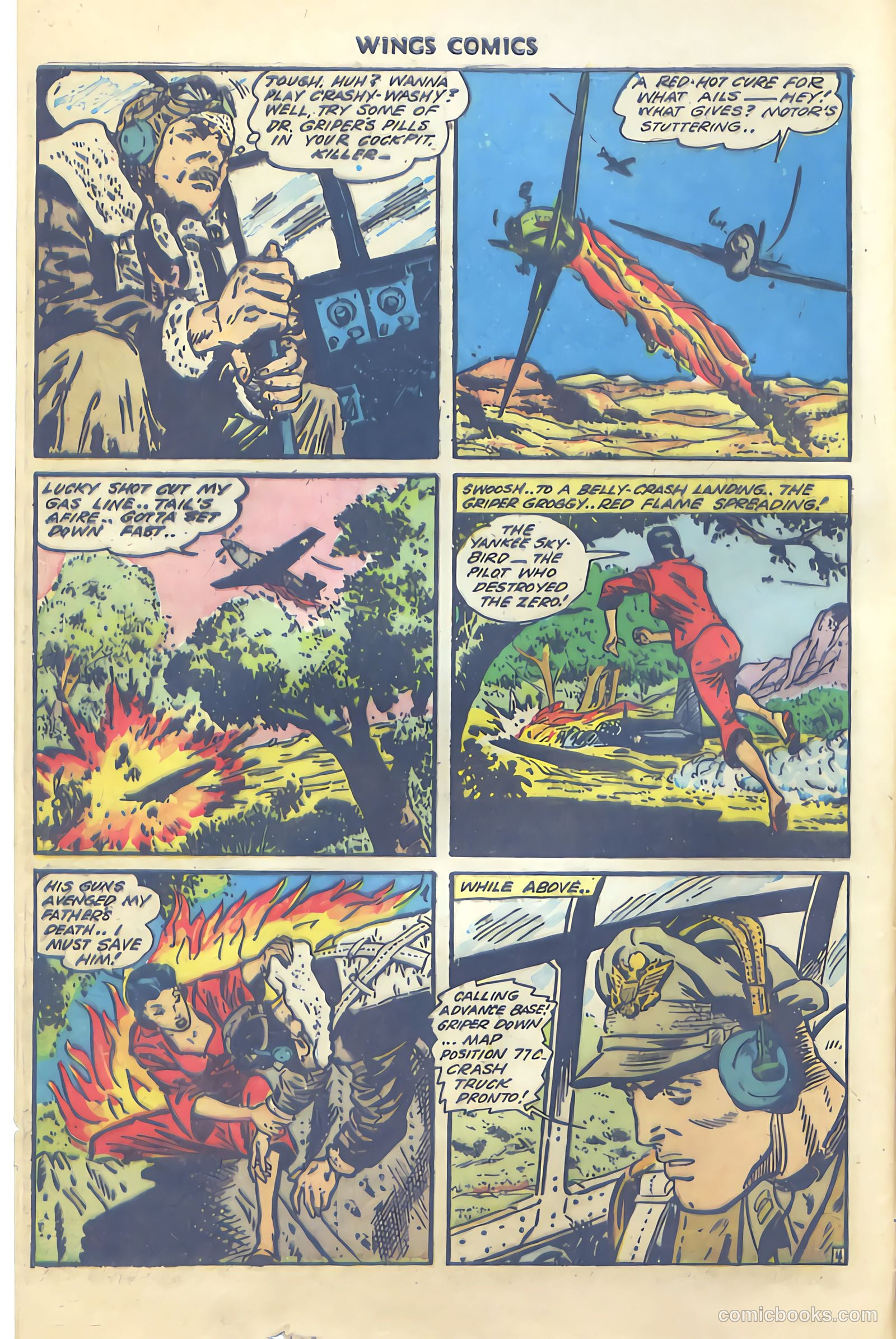 Wings Comics #47 — page 6 of 52