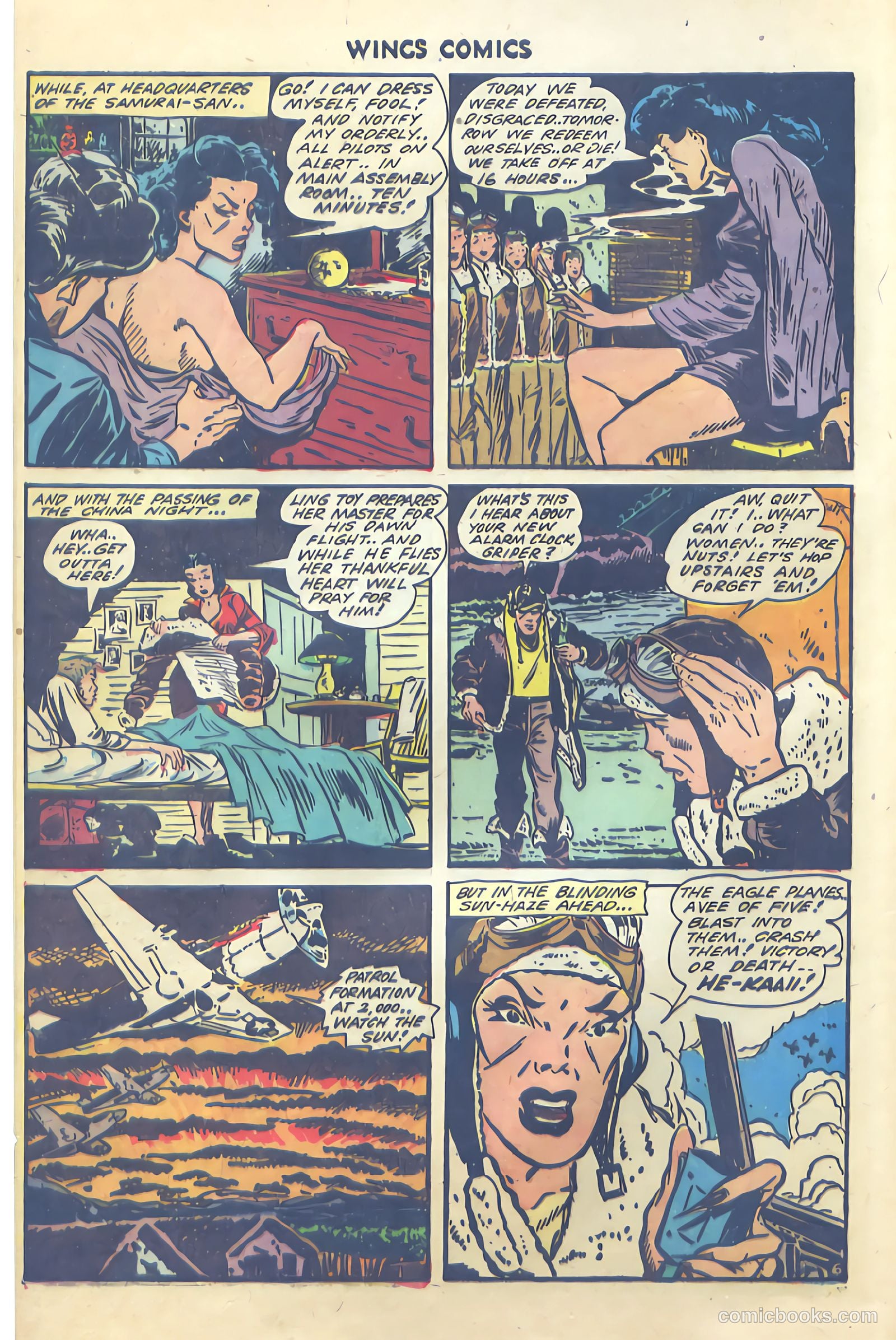 Wings Comics #47 — page 8 of 52