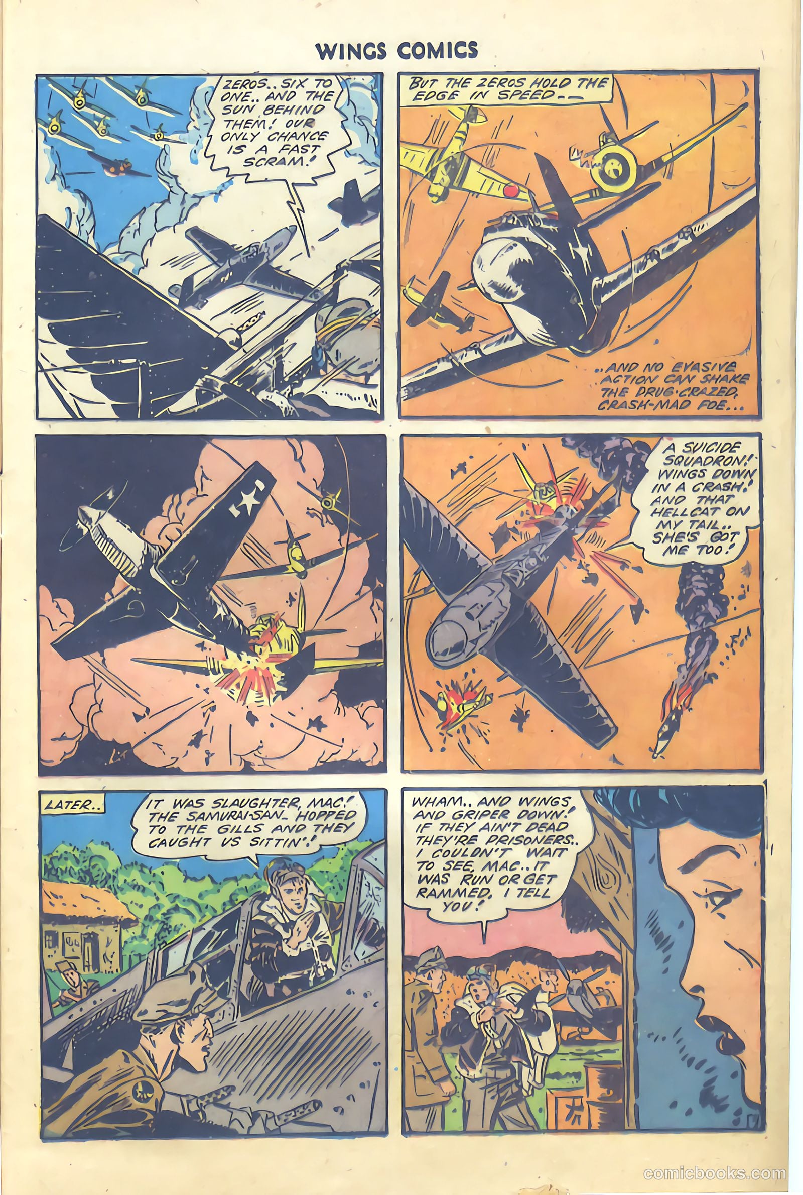 Wings Comics #47 — page 9 of 52
