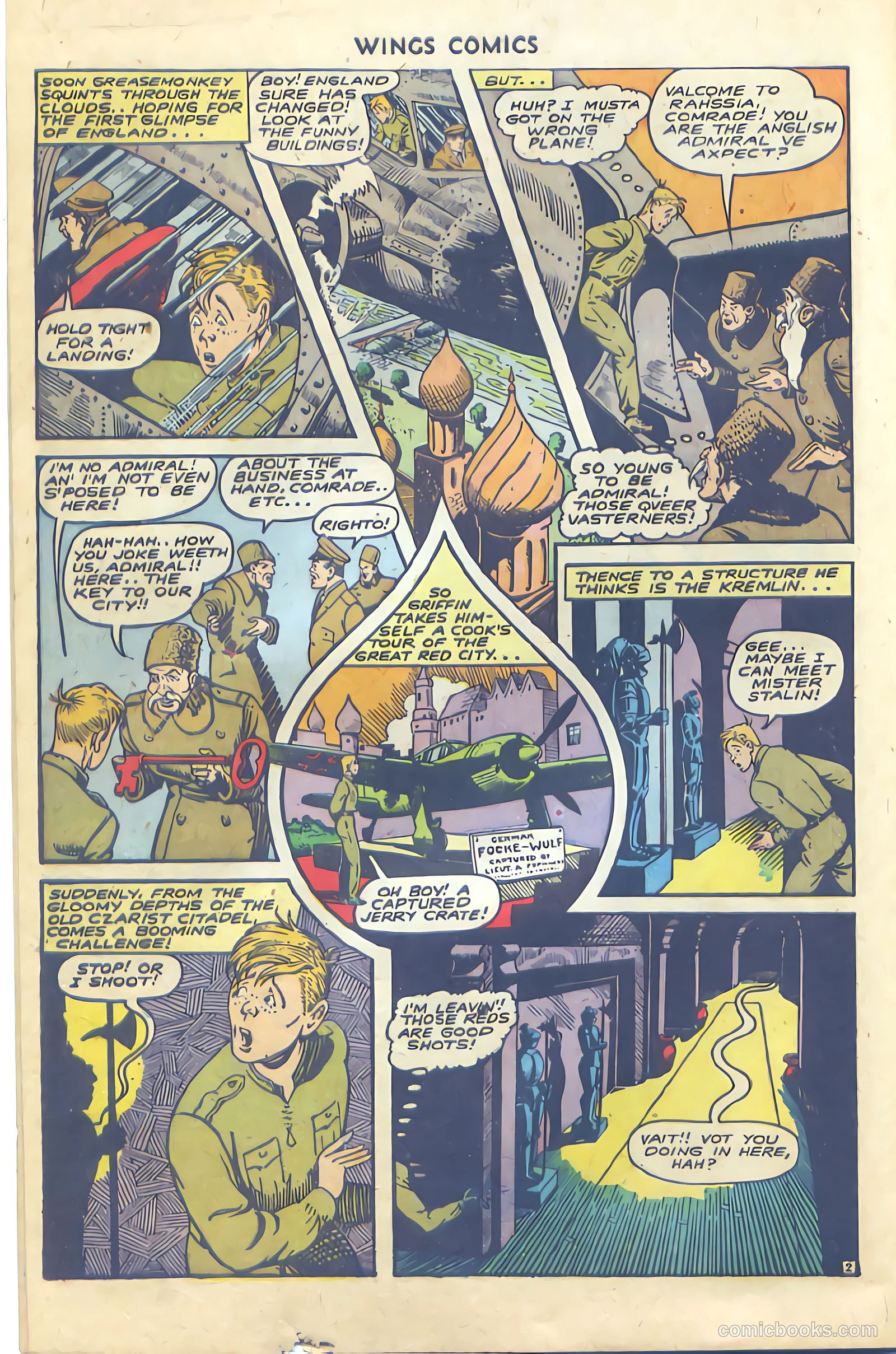 Wings Comics #47 — page 14 of 52