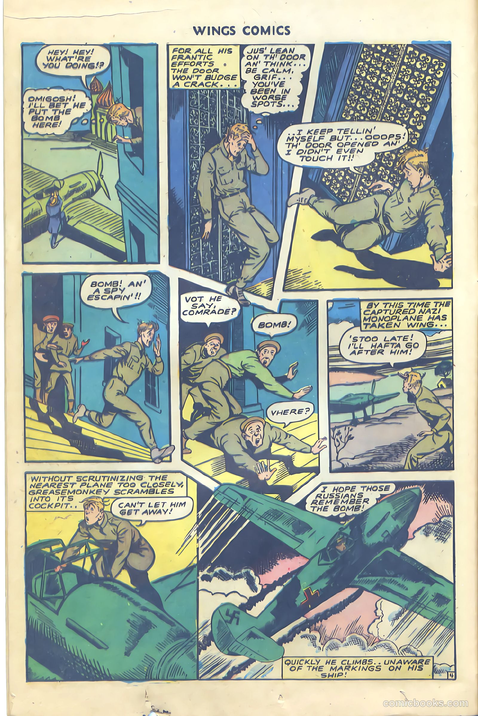 Wings Comics #47 — page 16 of 52