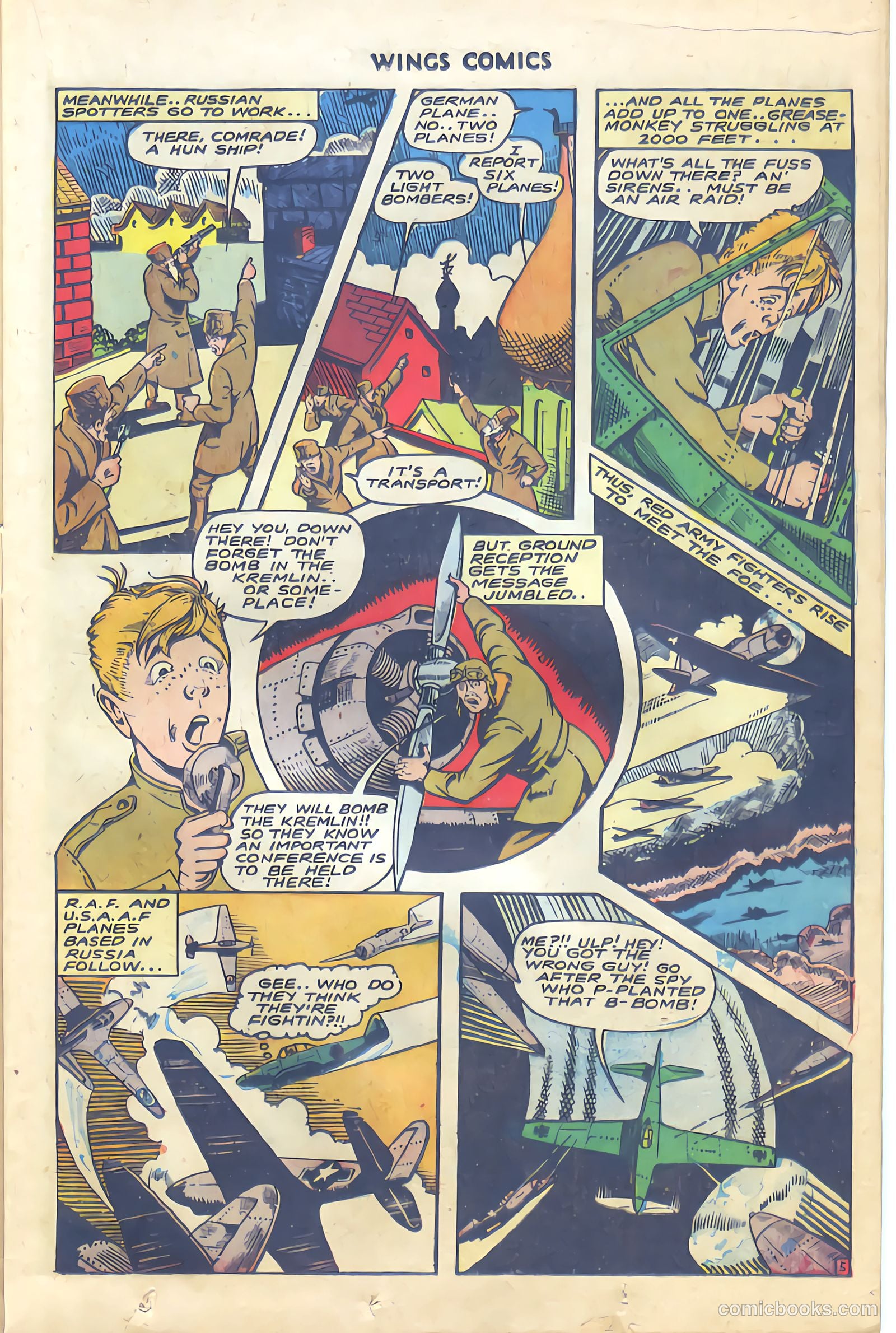 Wings Comics #47 — page 17 of 52
