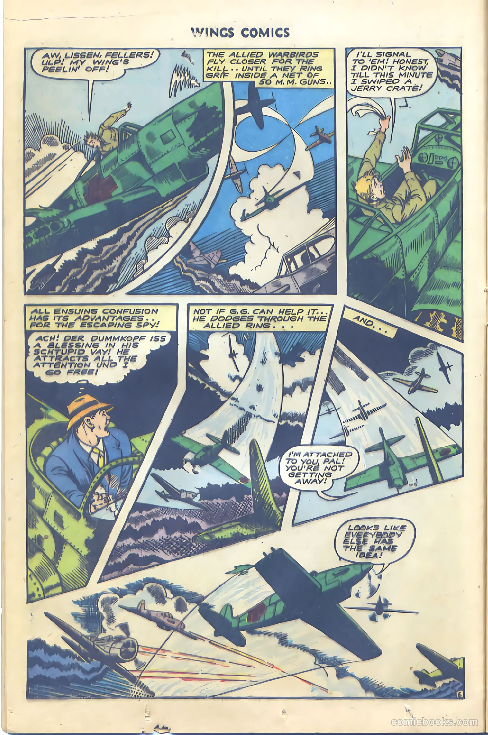 Wings Comics #47 — page 18 of 52