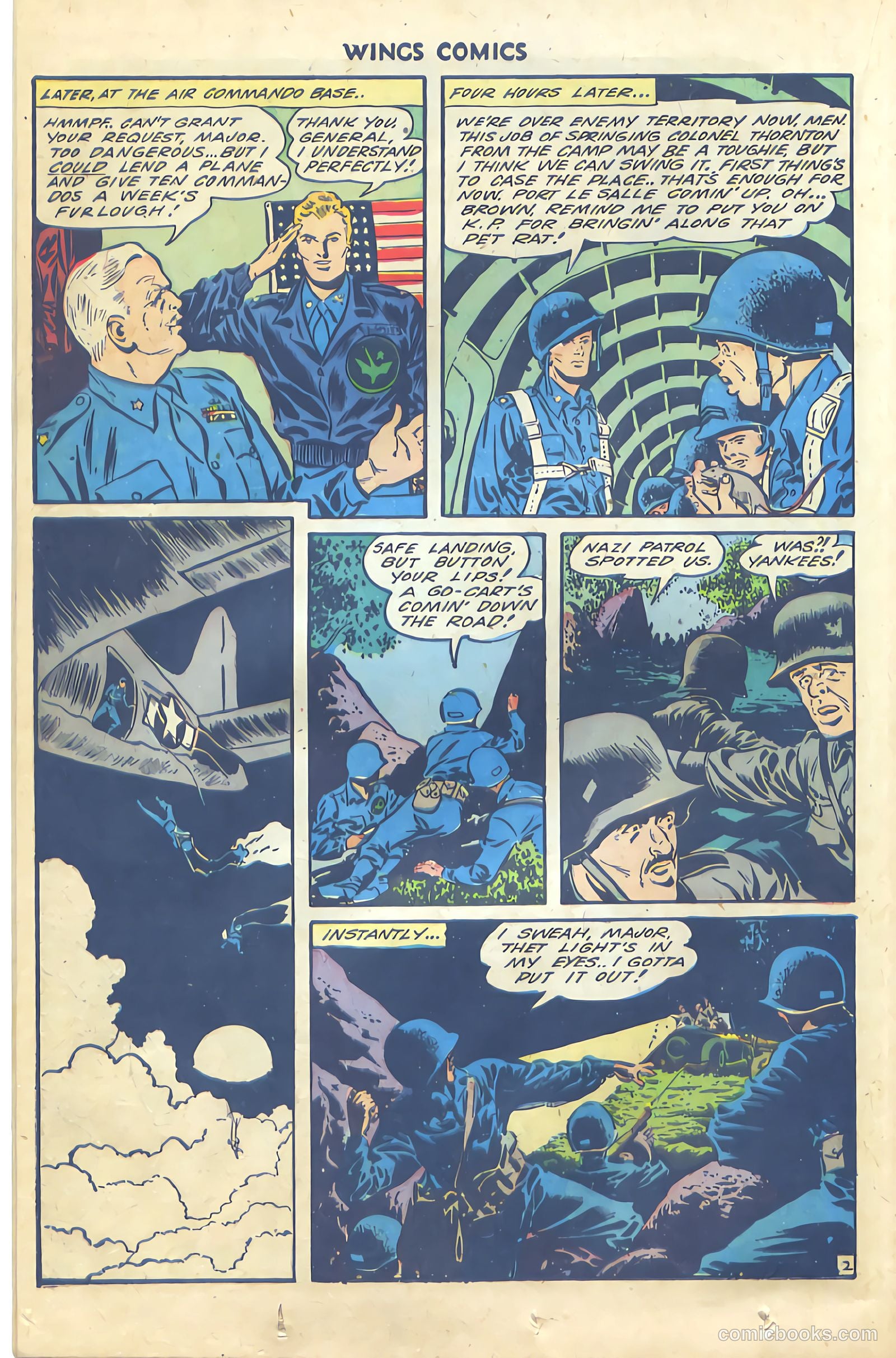 Wings Comics #47 — page 22 of 52