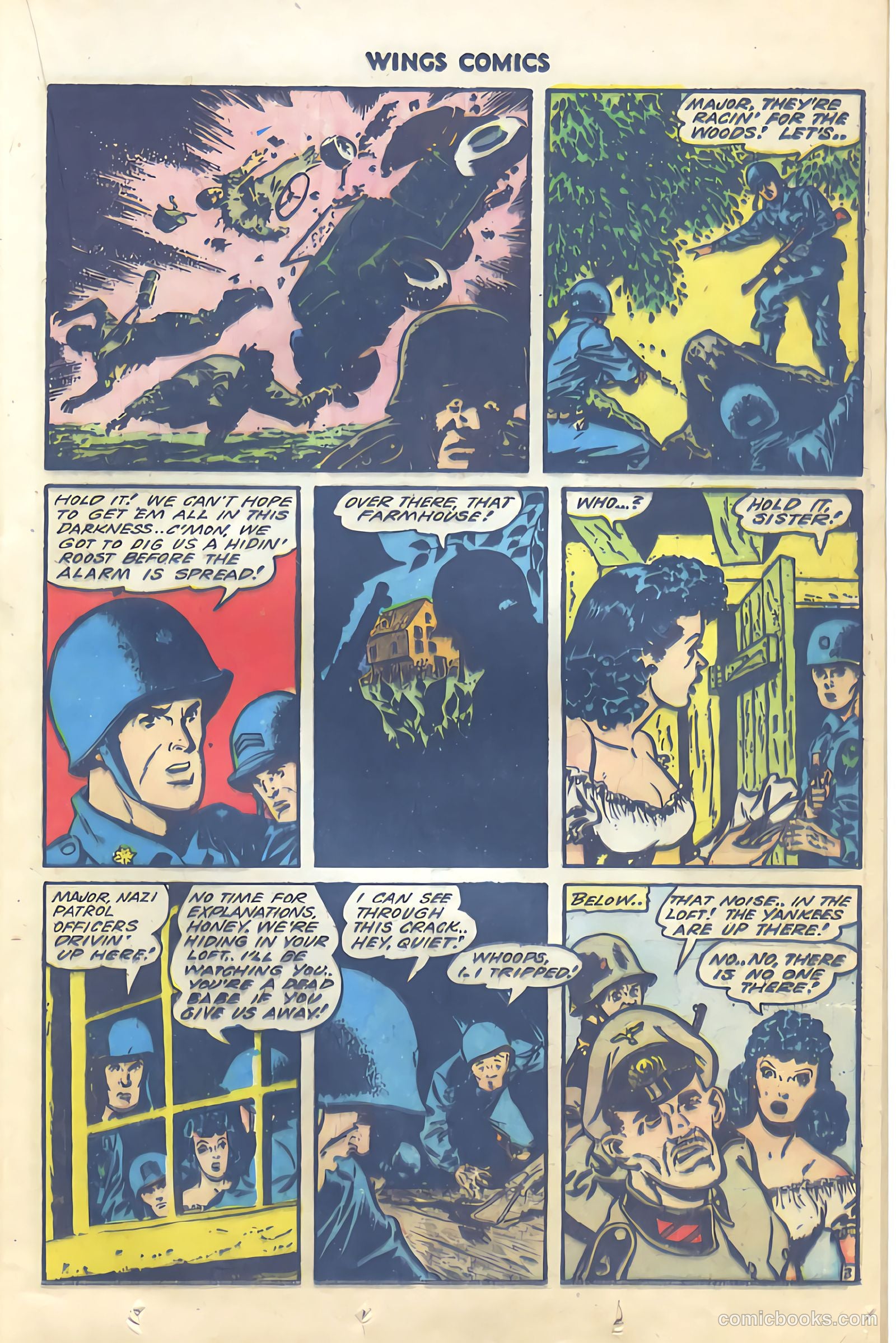 Wings Comics #47 — page 23 of 52