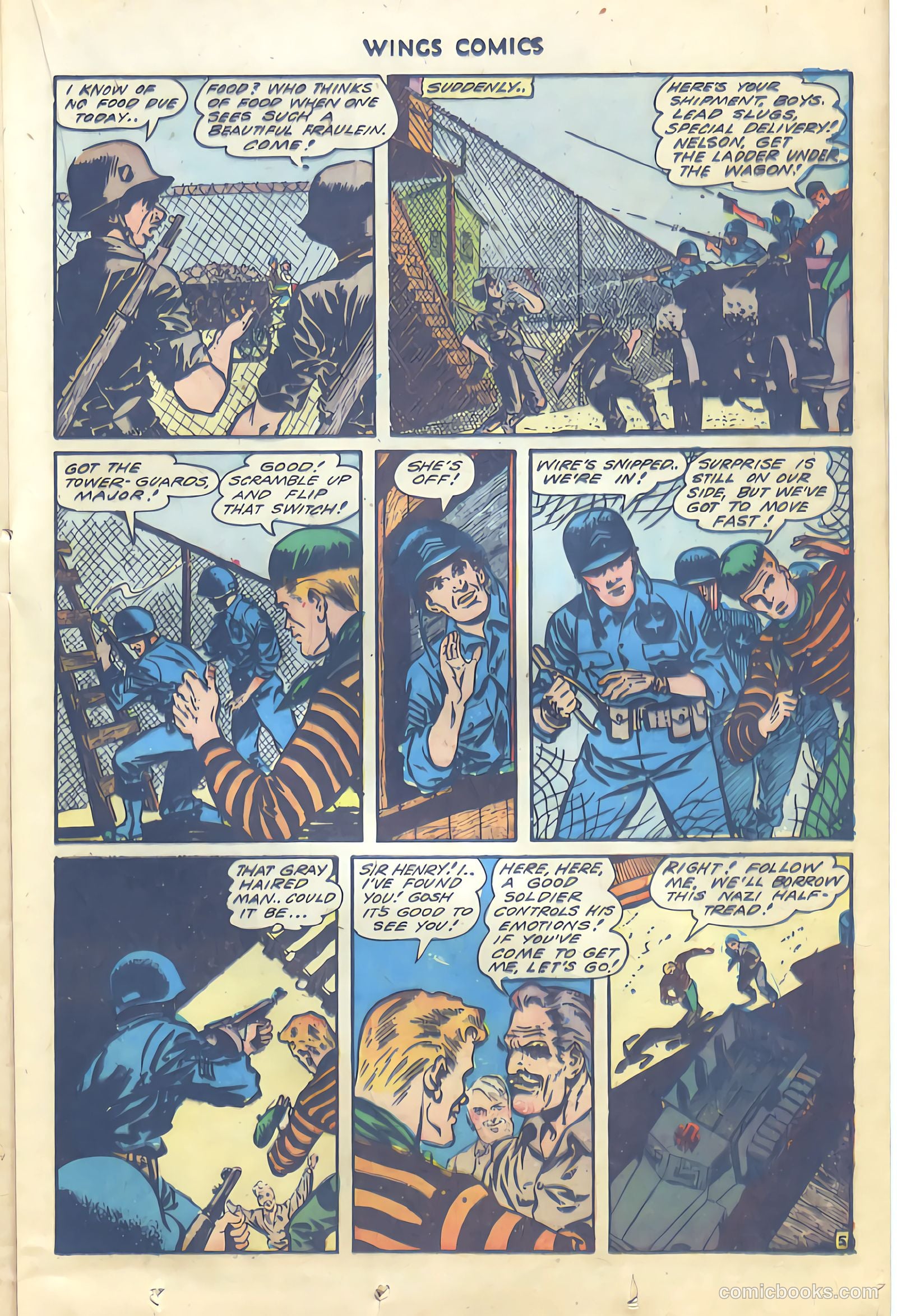 Wings Comics #47 — page 25 of 52