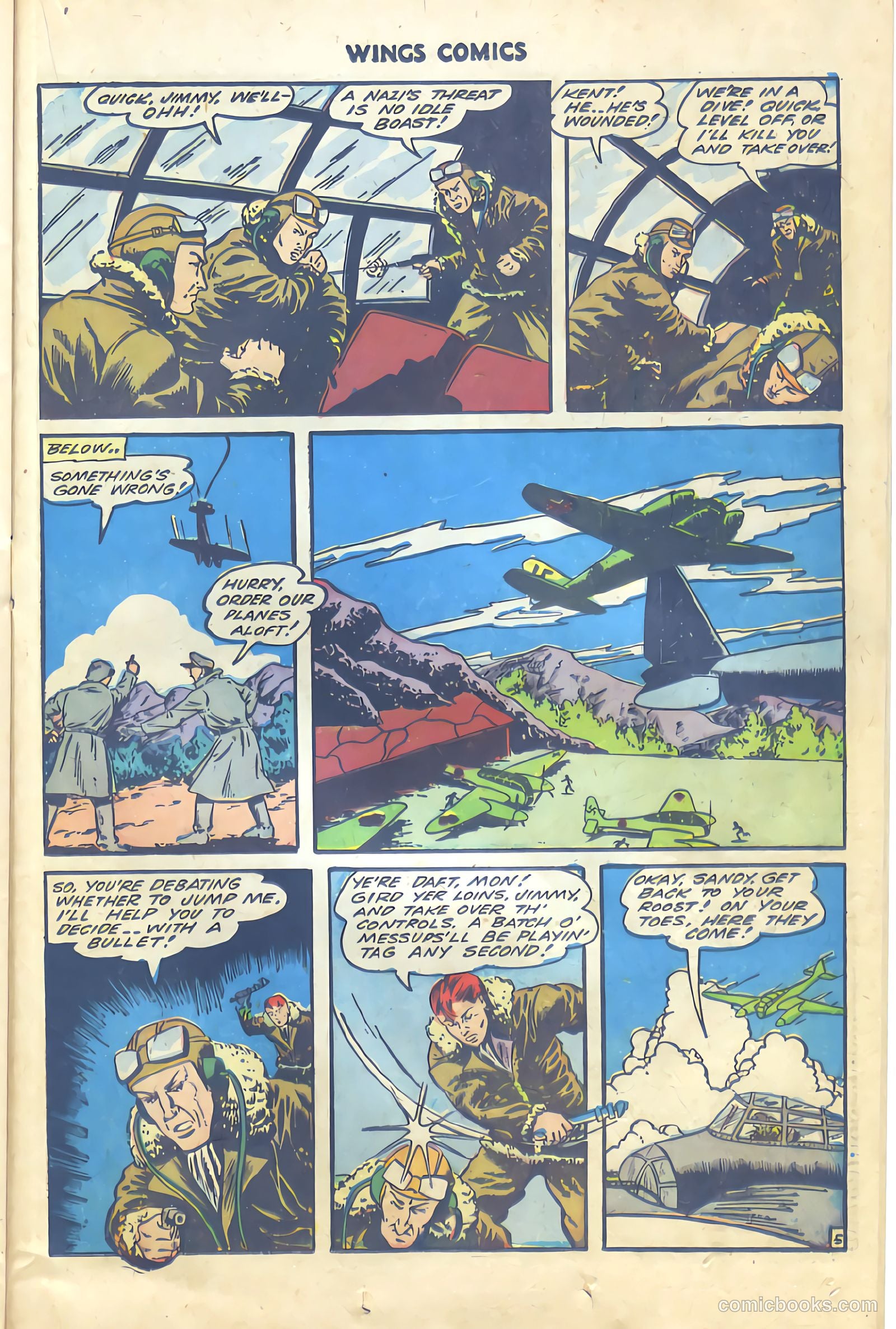 Wings Comics #47 — page 31 of 52