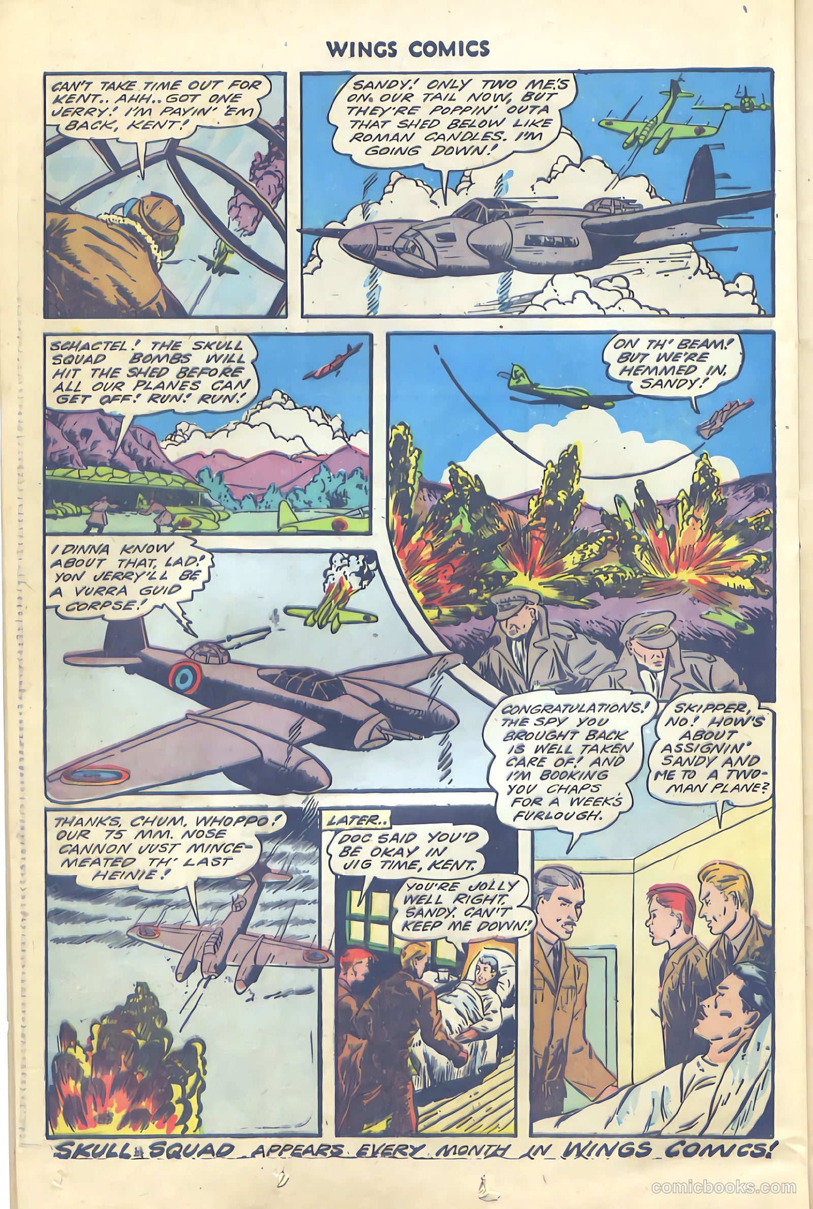 Wings Comics #47 — page 32 of 52