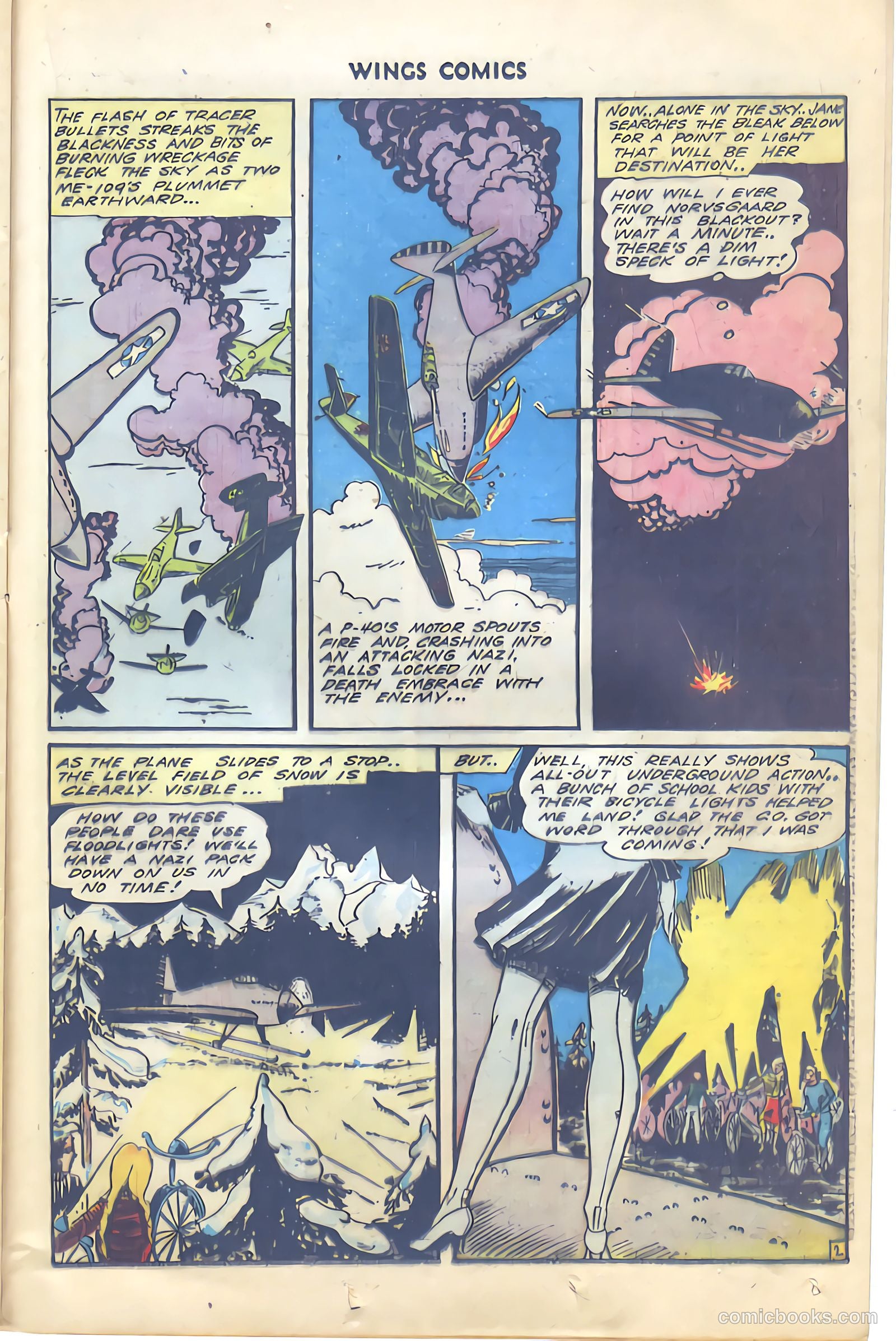Wings Comics #47 — page 35 of 52