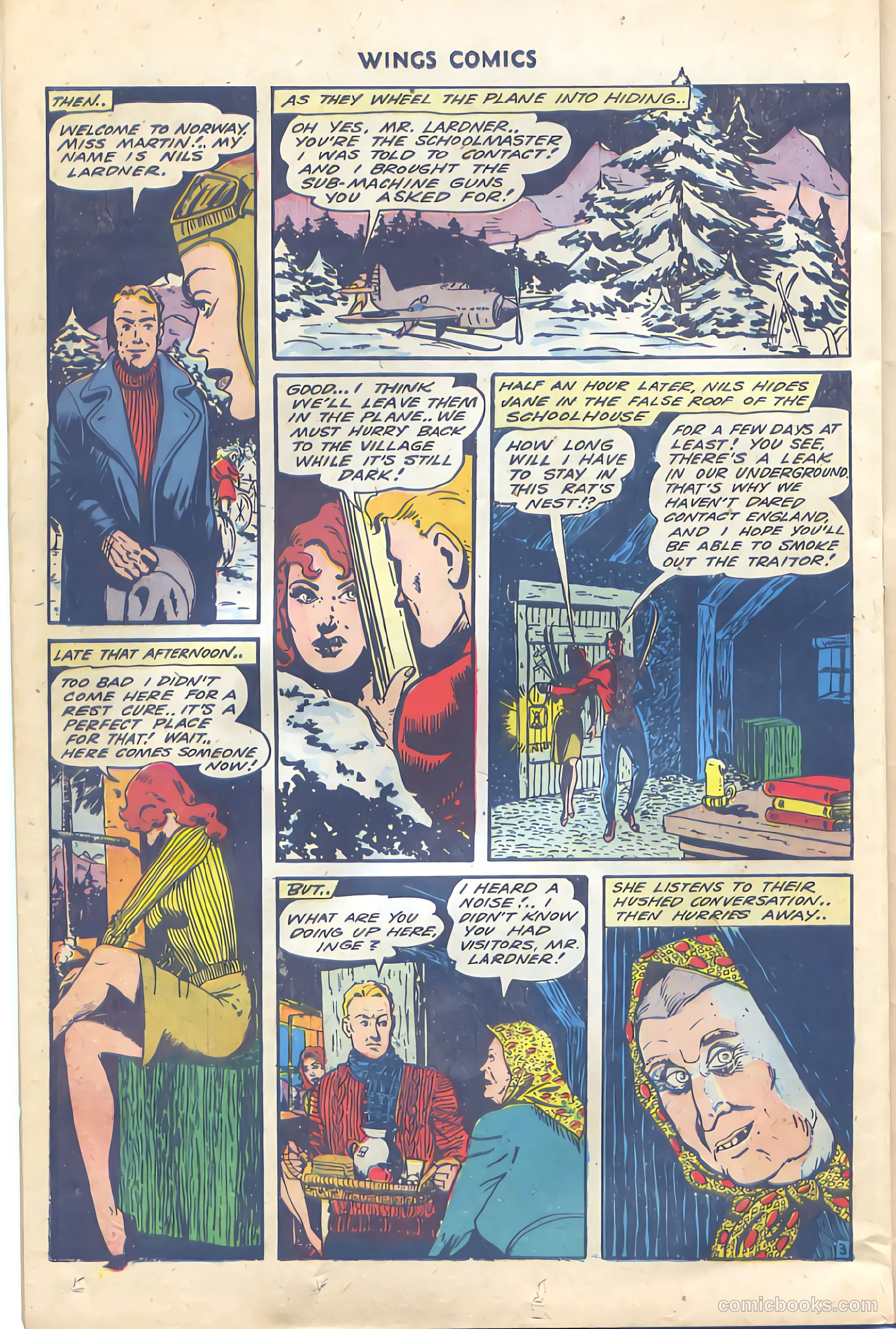 Wings Comics #47 — page 36 of 52