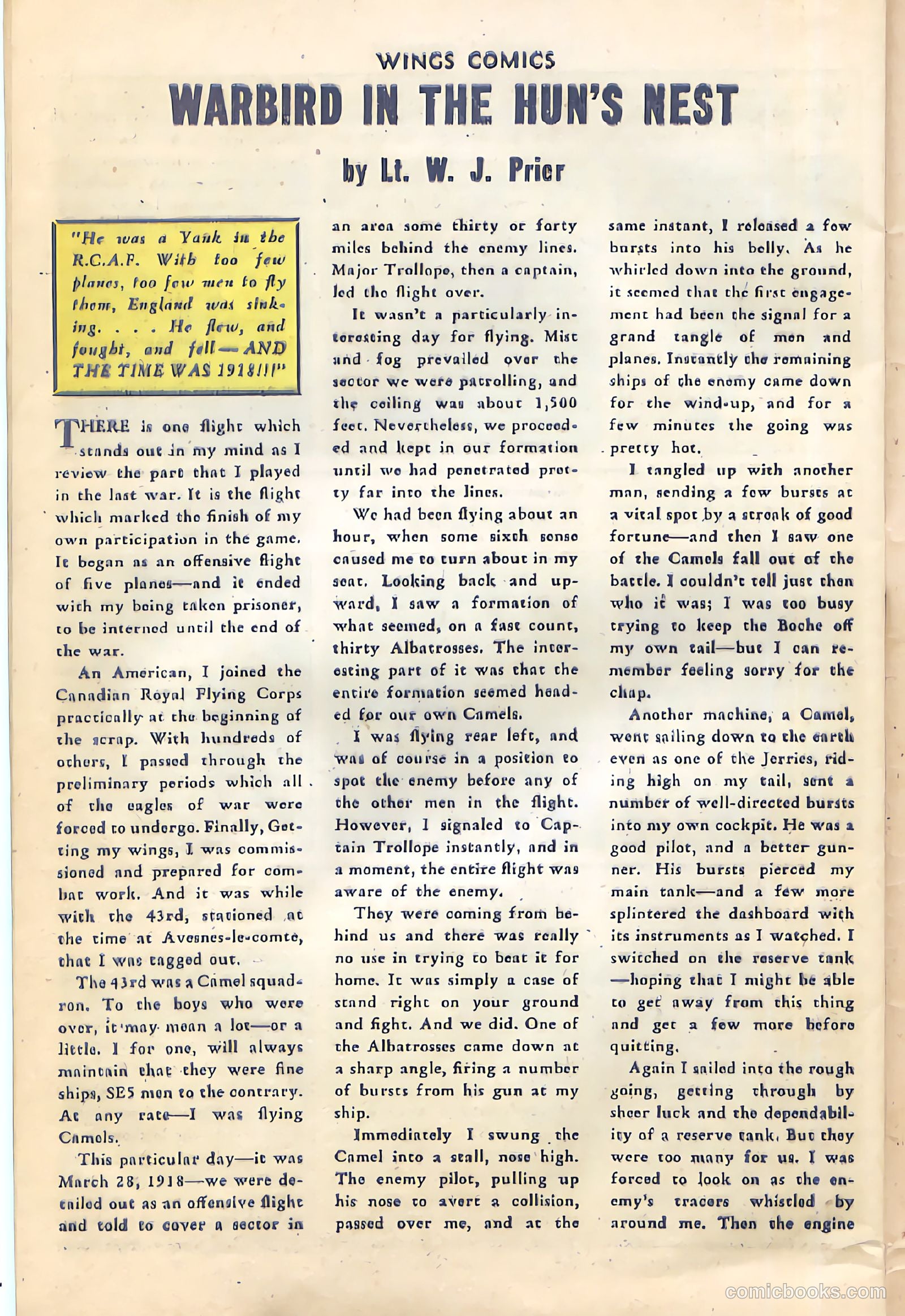 Wings Comics #47 — page 42 of 52