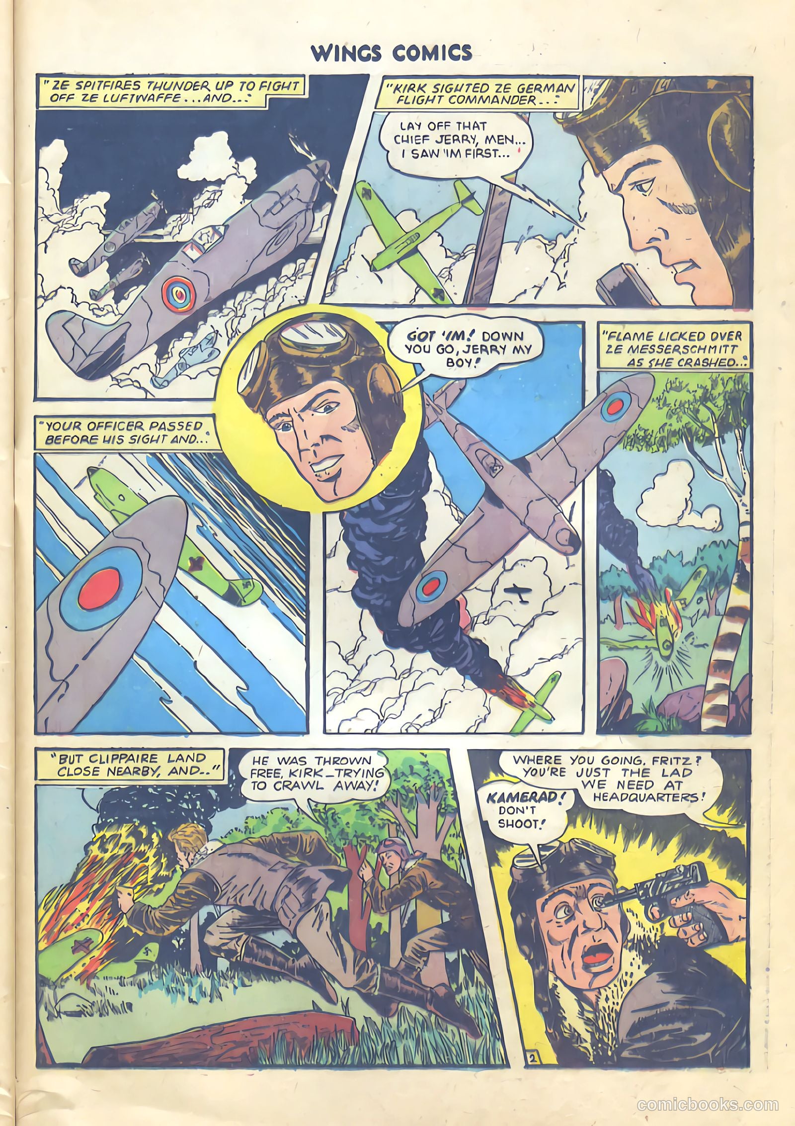 Wings Comics #47 — page 45 of 52