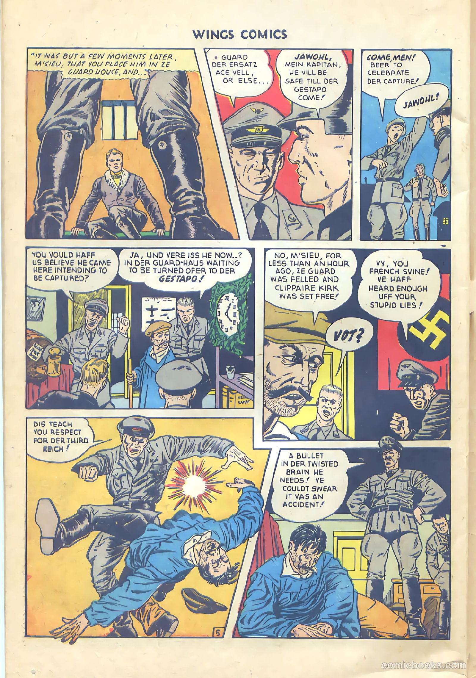 Wings Comics #47 — page 48 of 52