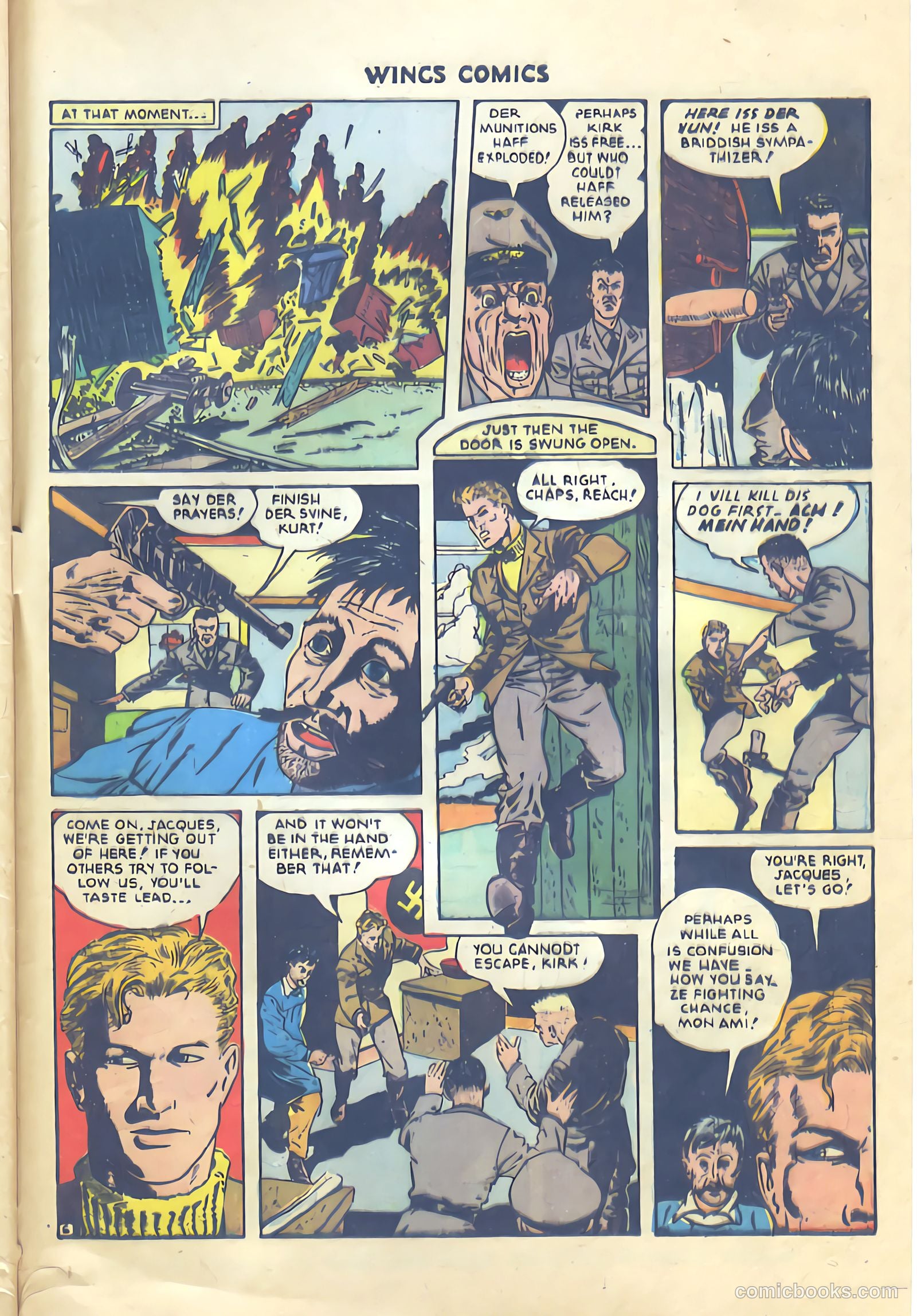 Wings Comics #47 — page 49 of 52