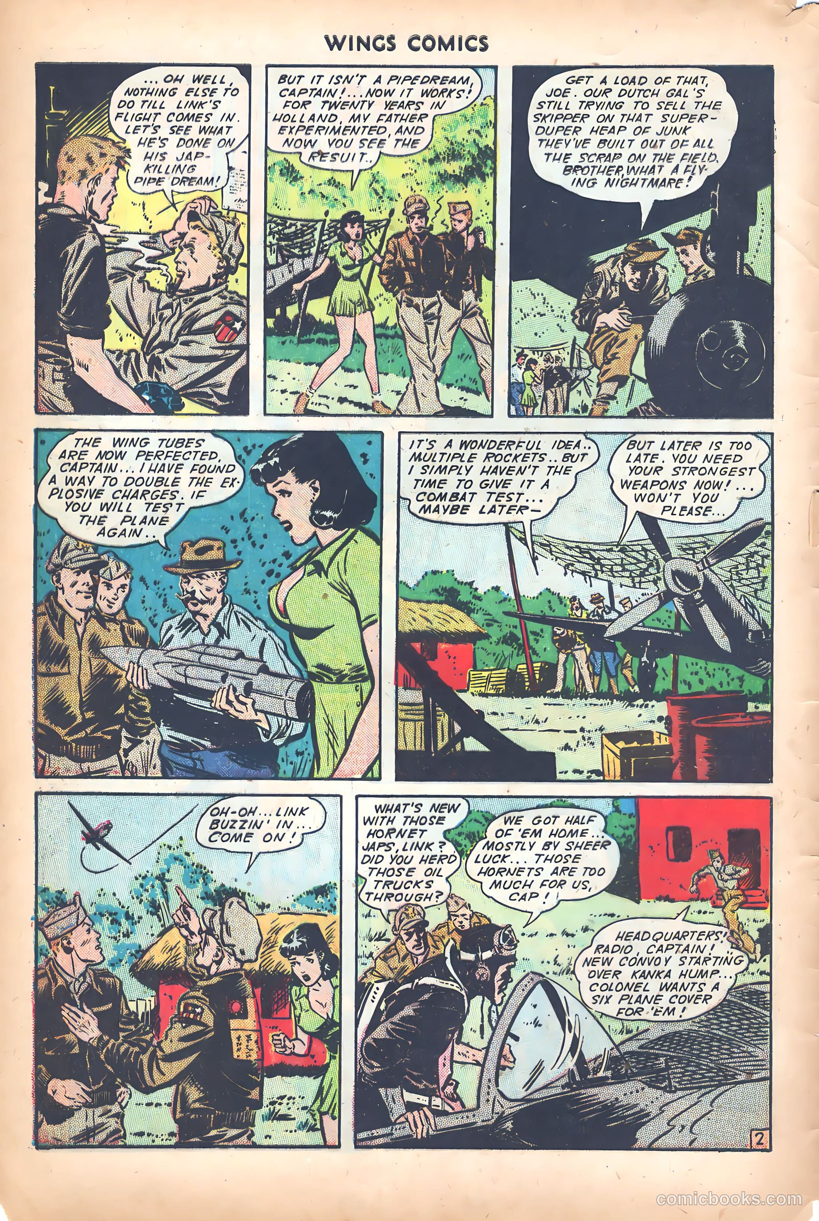 Wings Comics #48 — page 4 of 53